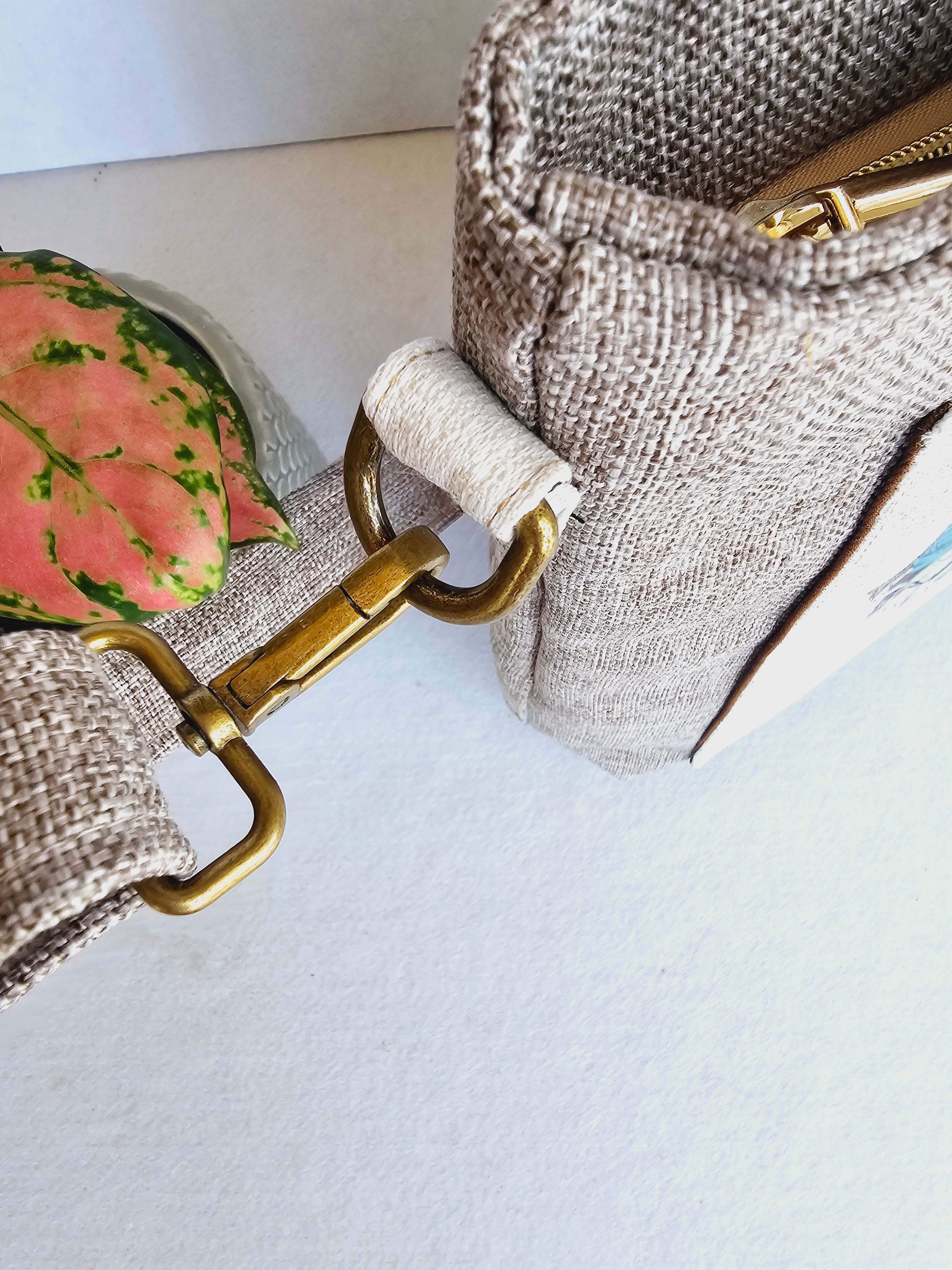 Handmade Elegant handbag / crossbody bag with Feathers and Dream Catcher