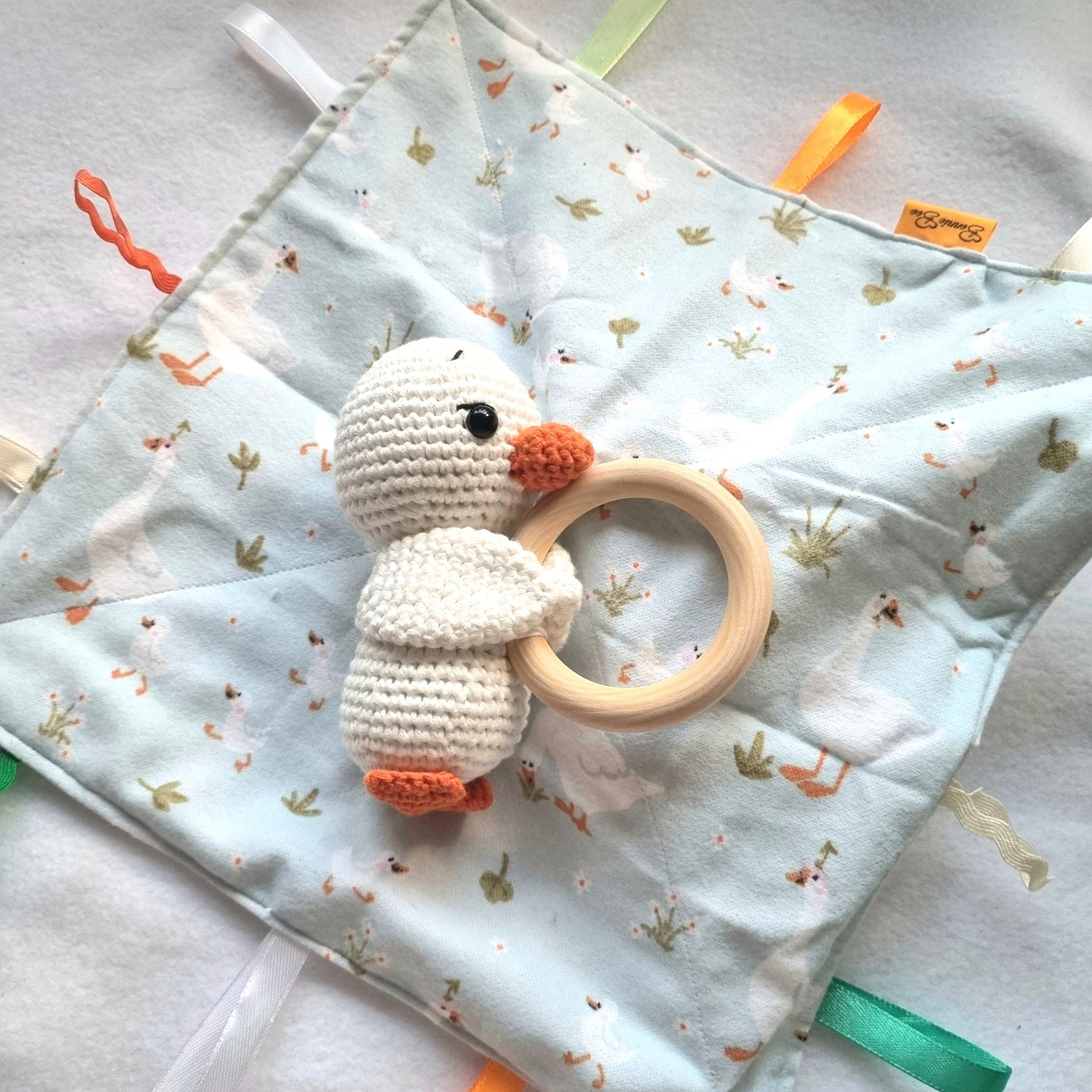 Baby Shower Gift Set, Silly Goose Themed, 5 pce set - BB13