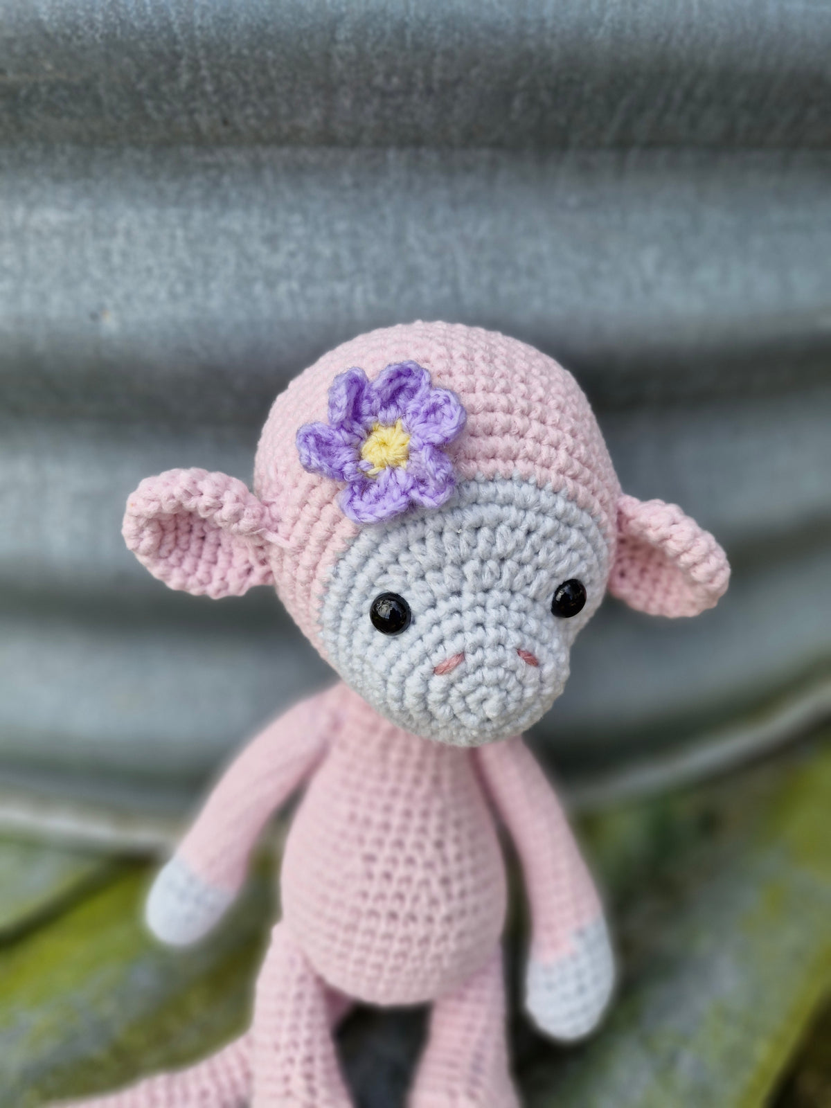 Super Sweet Lucy The Crochet Amigurumi Monkey Handmade