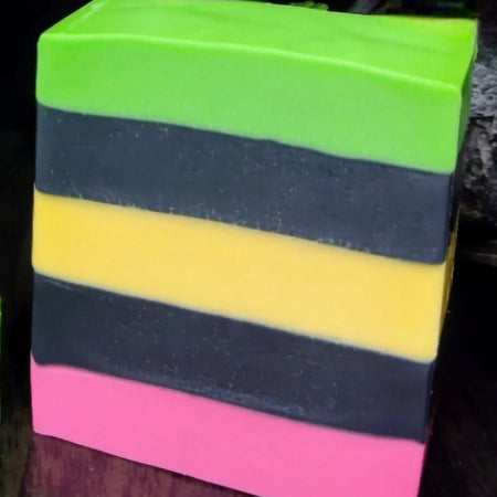 Handmade - 2 x Licorice & Goats Milk Soap Bars