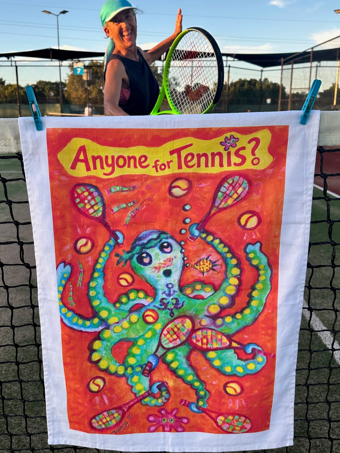 5 pack ~ Tracy’s Australian made Tea Towels.