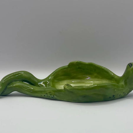 Pordelain Frog ornament, small dish