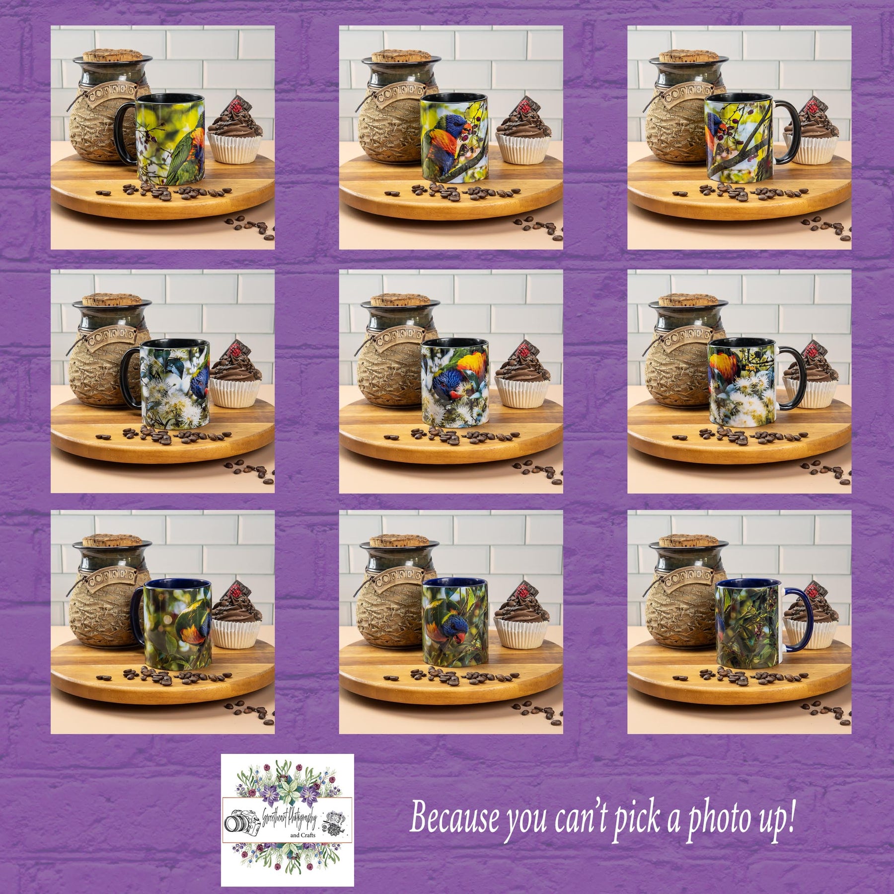 Rainbow Lorikeet Collection - Coffee Mugs