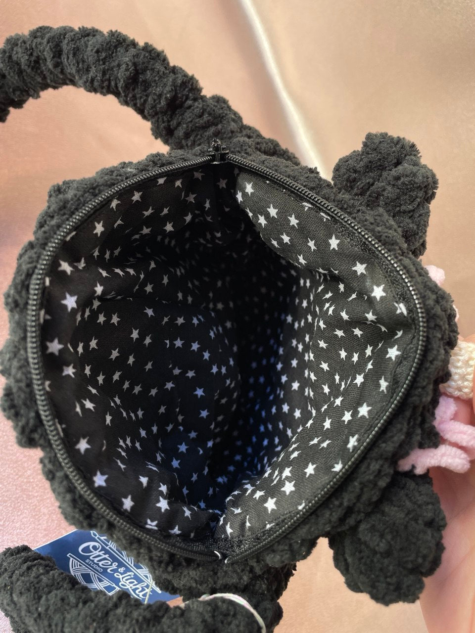 Plush Unicorn Art Bag