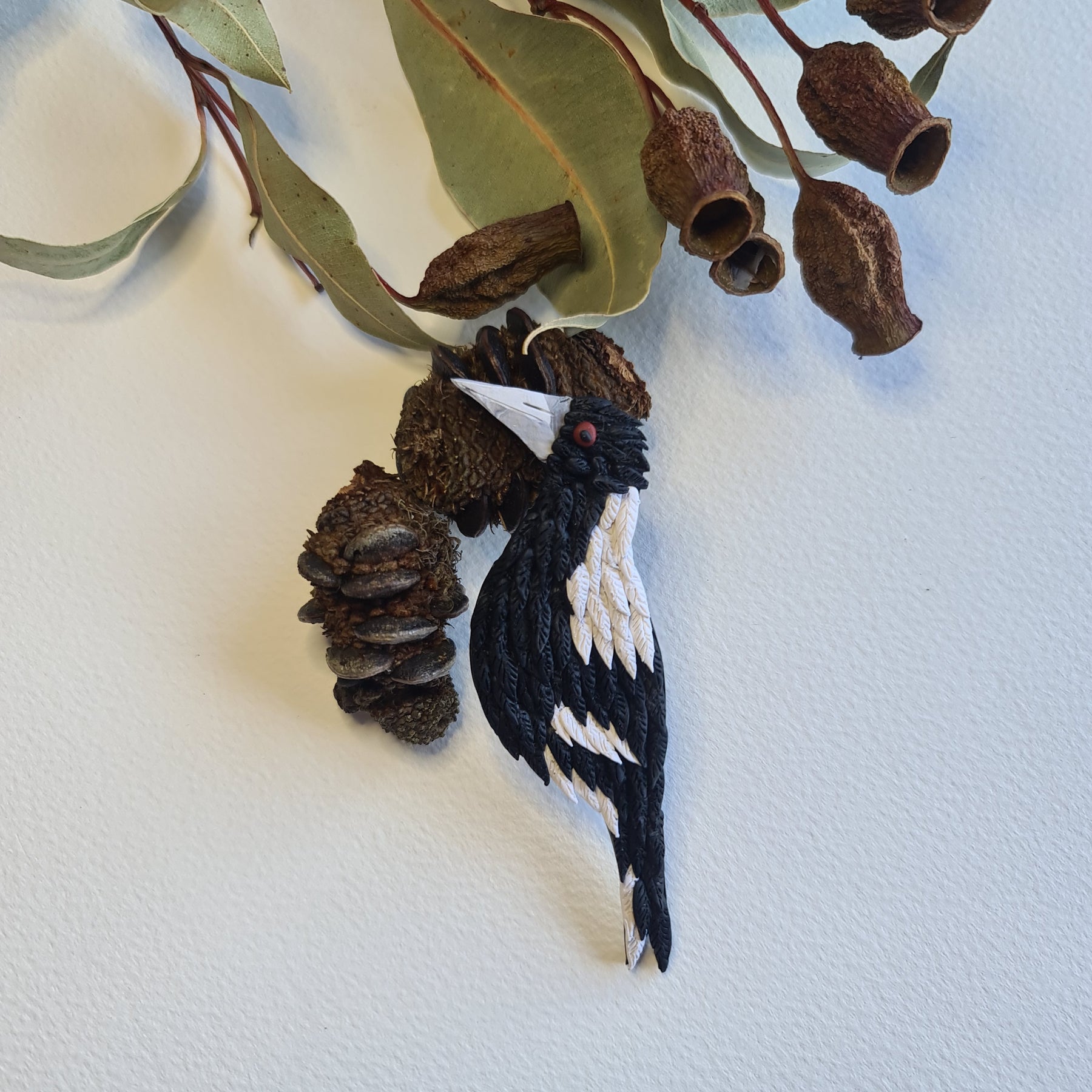 Bag Charms or Keyring (kookaburra, swift parrot, magpie)
