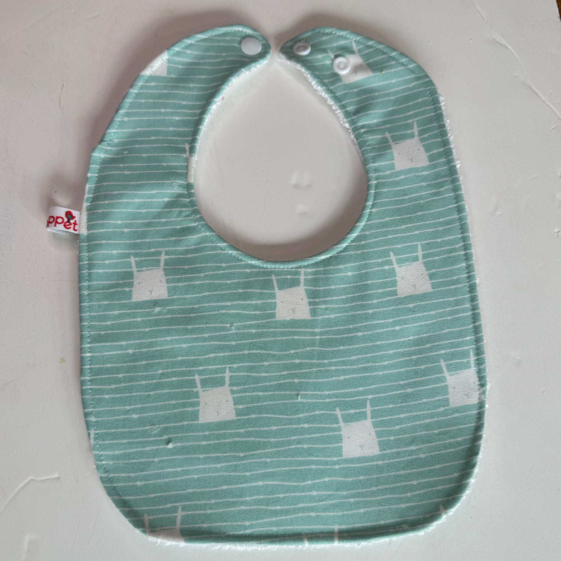 Handmade Baby Gift Set - Knitted Beanie, Ugg Booties & Bib Set