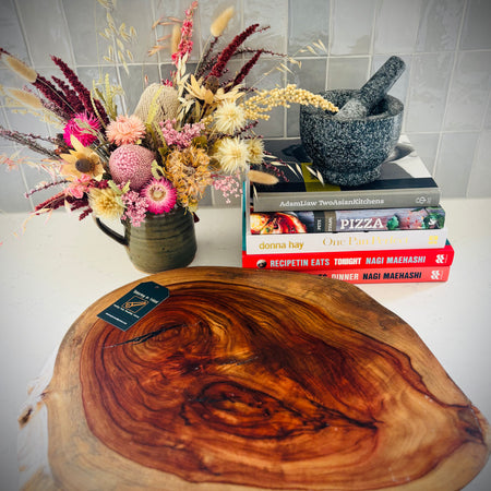 Hardwood Camphor Laurel Charcuterie Board 330x500x34mm