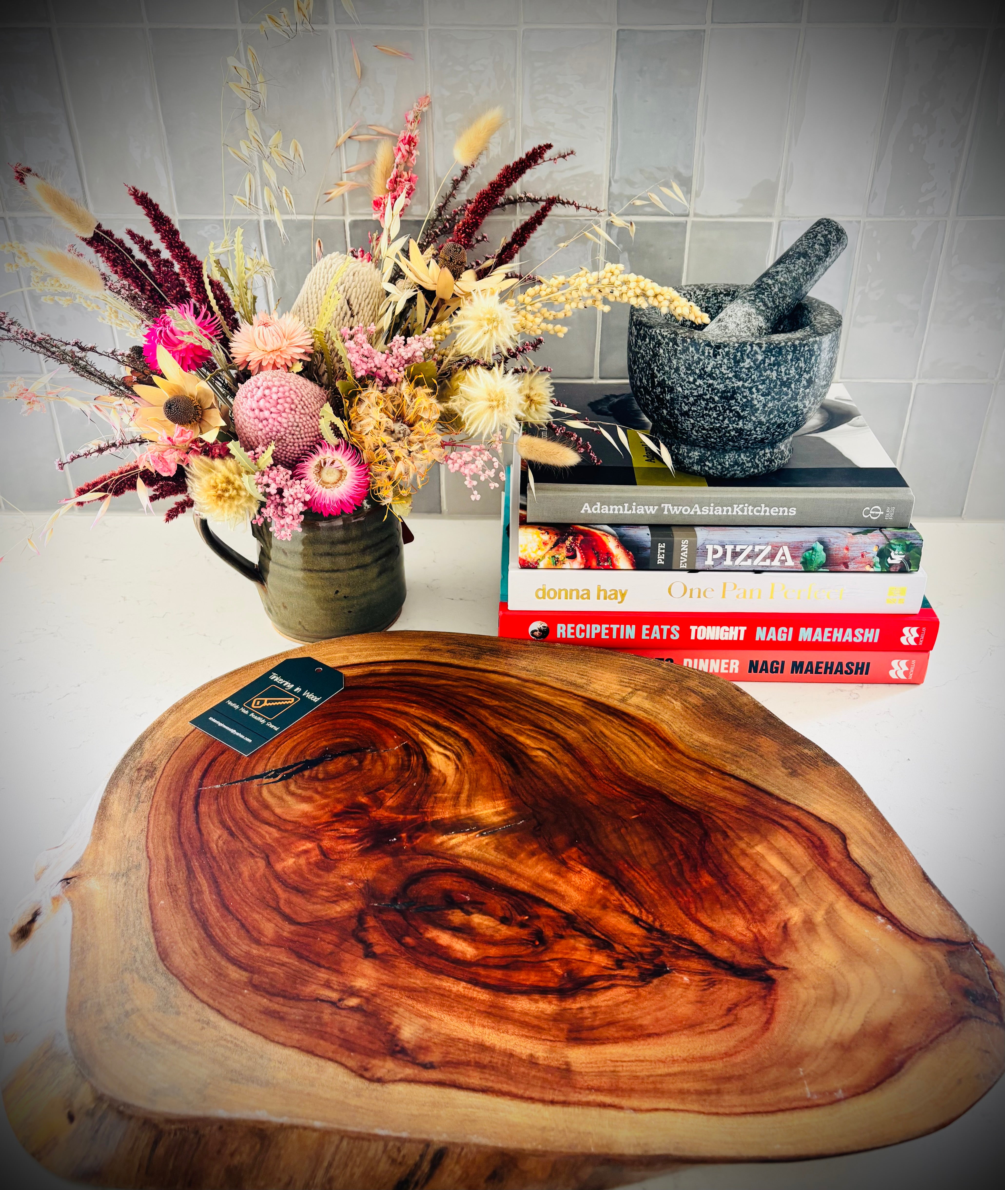 Hardwood Camphor Laurel Charcuterie Board 330x500x34mm