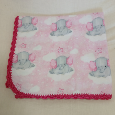 Flannelette Baby Wrap or Blanket