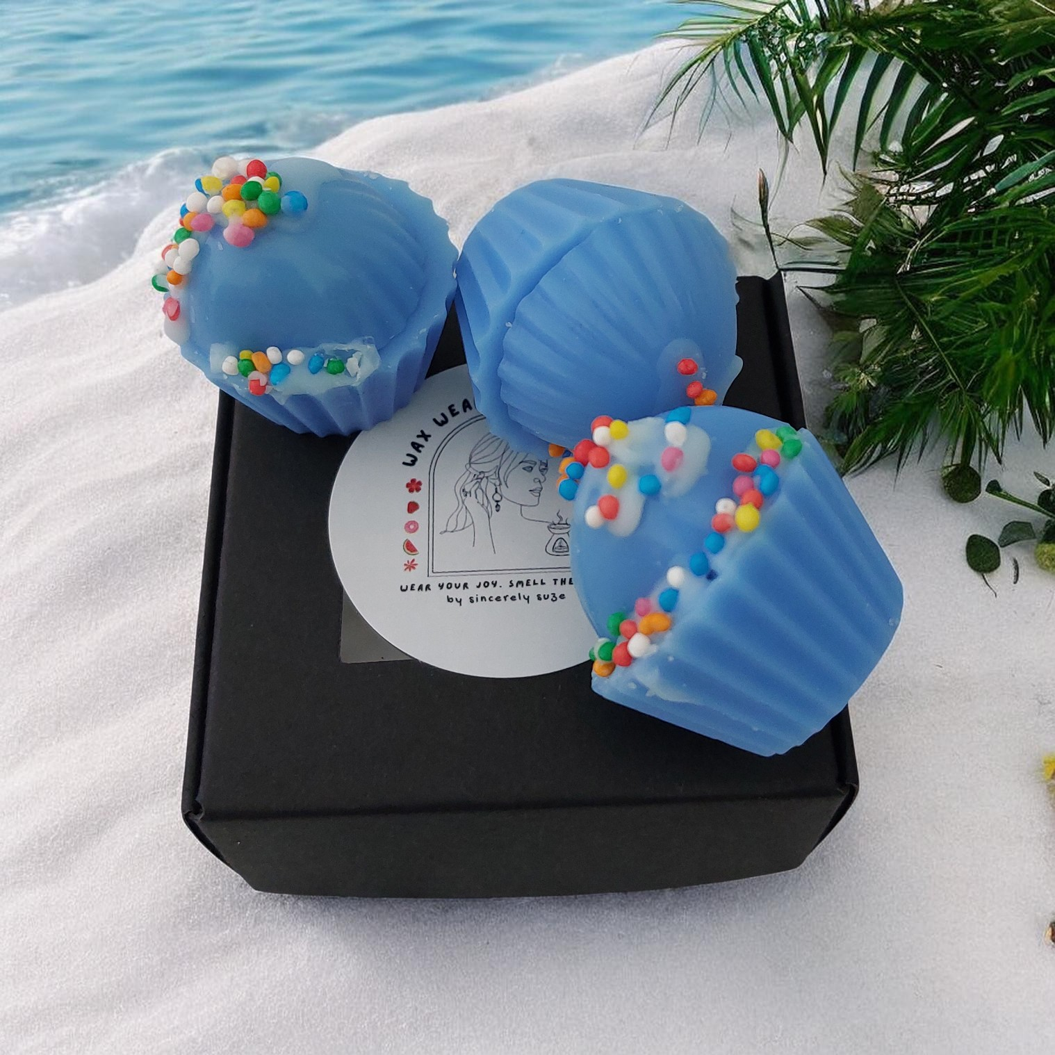 Scented Soy Wax Melts - Bliss Bite Trio Mini Cupcake