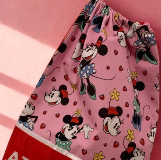 Children's Library Bag , Handmade, Personalised