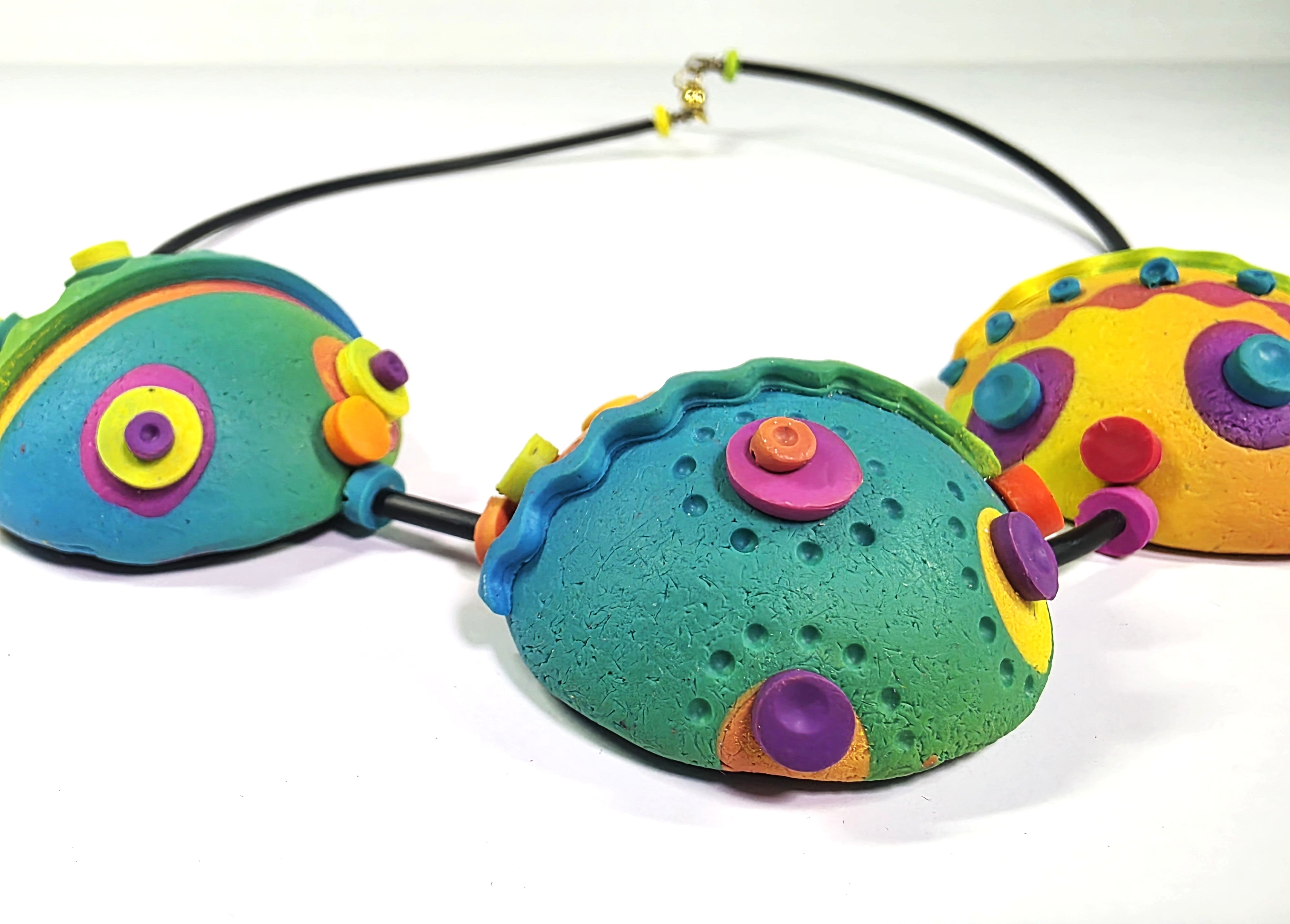Spots and Squiggles Necklace