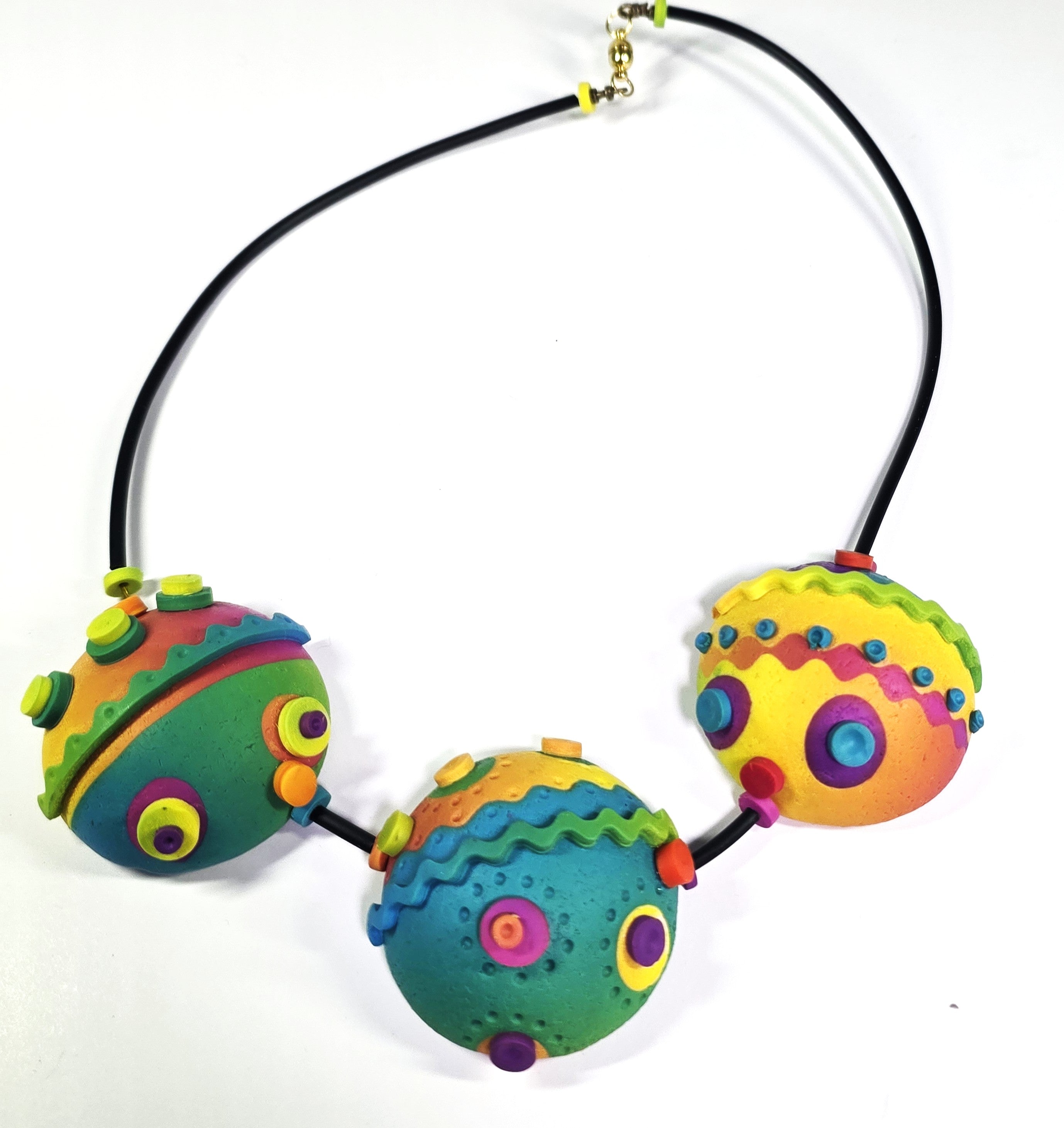Spots and Squiggles Necklace