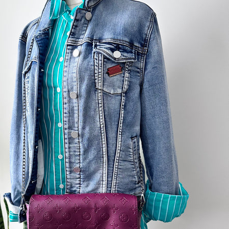 Plum Crush Crossbody Bag