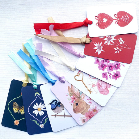 Gift Tags with Satin Ribbon
