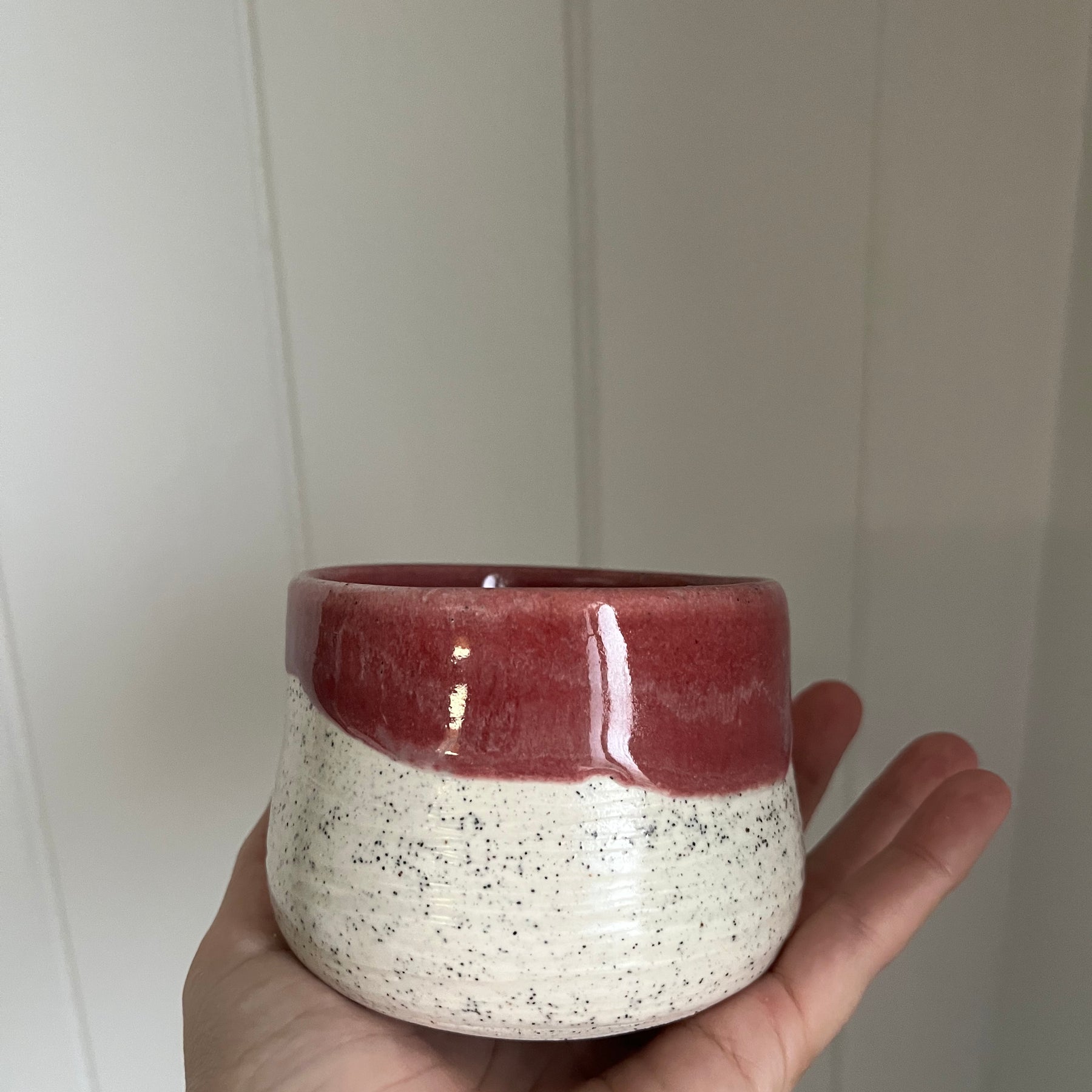 Matcha Cup - Pink & White