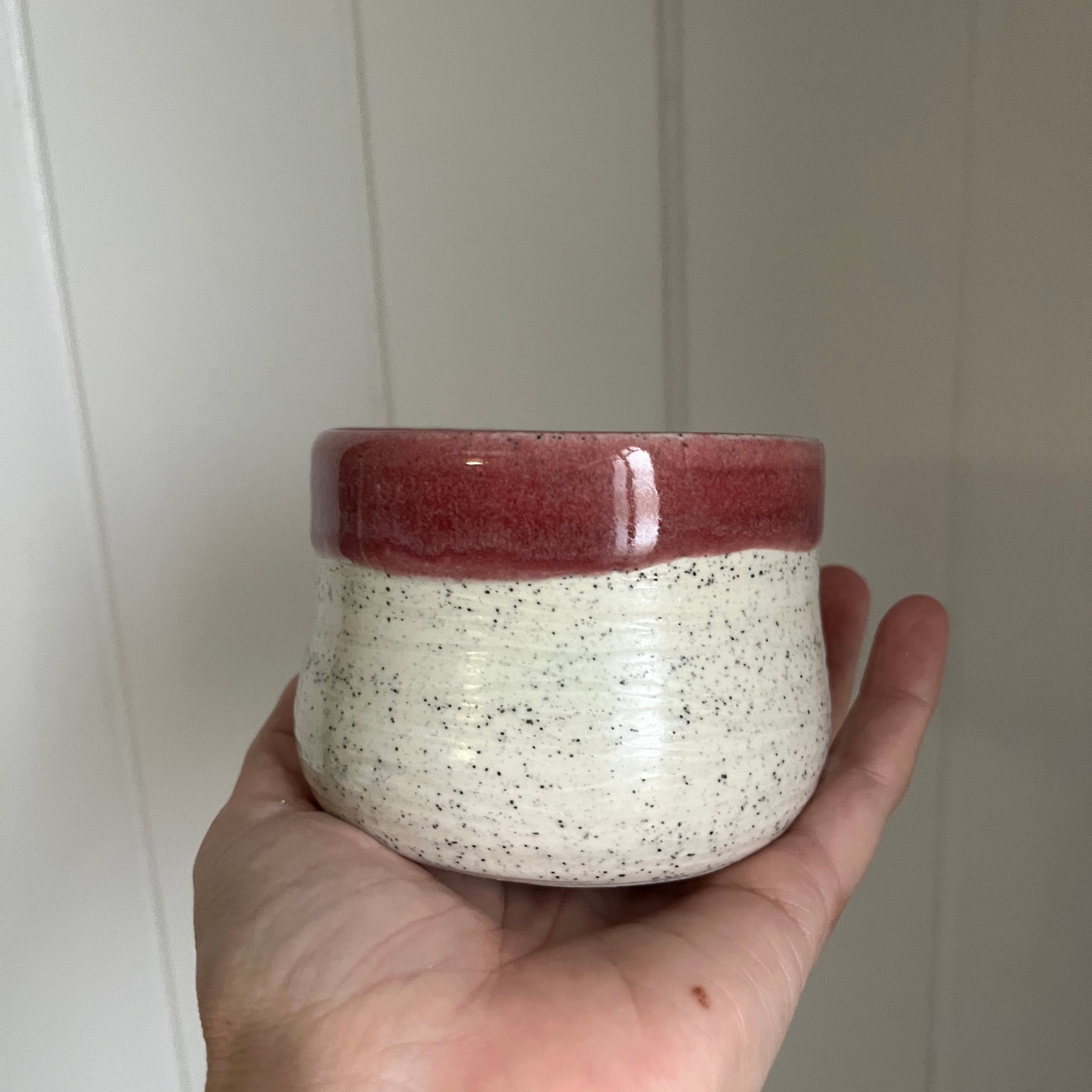 Matcha Cup - Pink & White