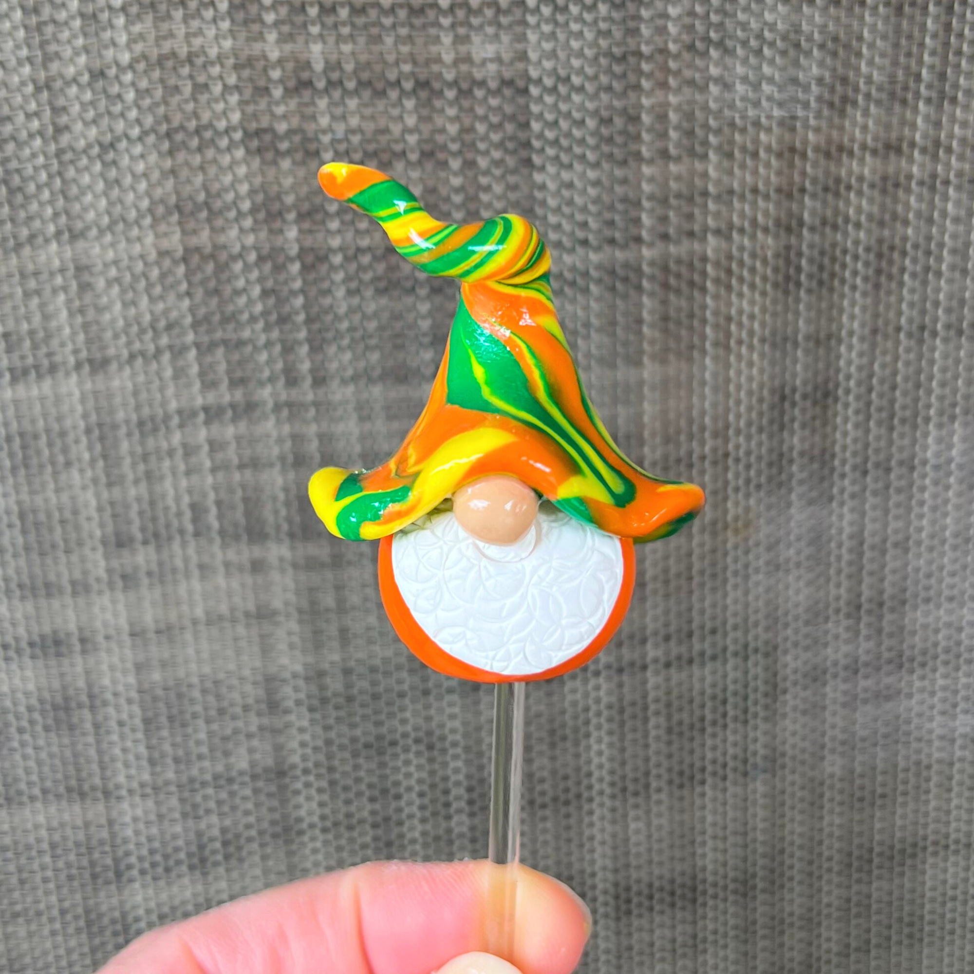 Whimsical gnome trio - Snizzlefern, Kirklin & Gump