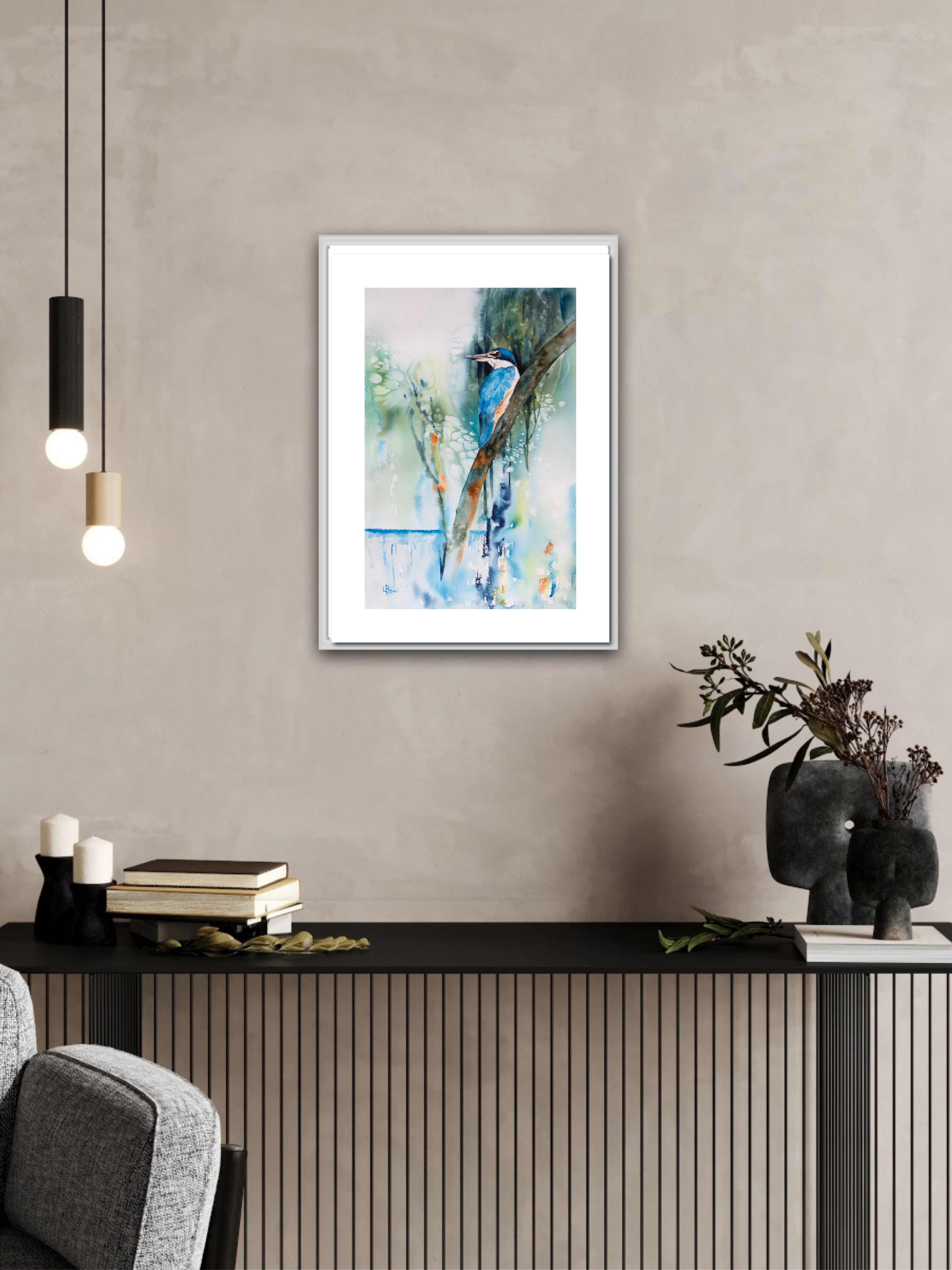 Kingfisher A3 Fine Art Print