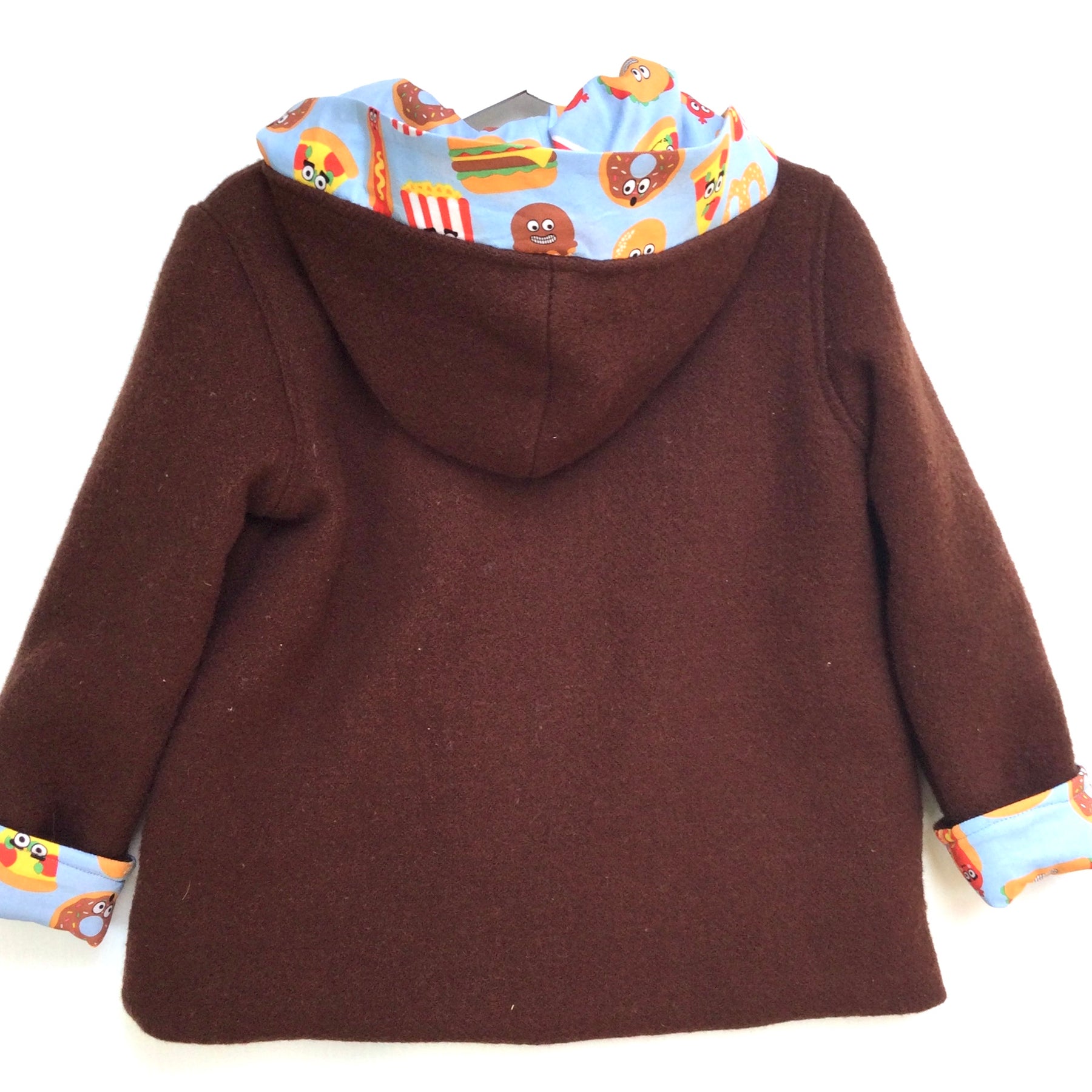 Chocolate Brown Blanket Duffle Coat
