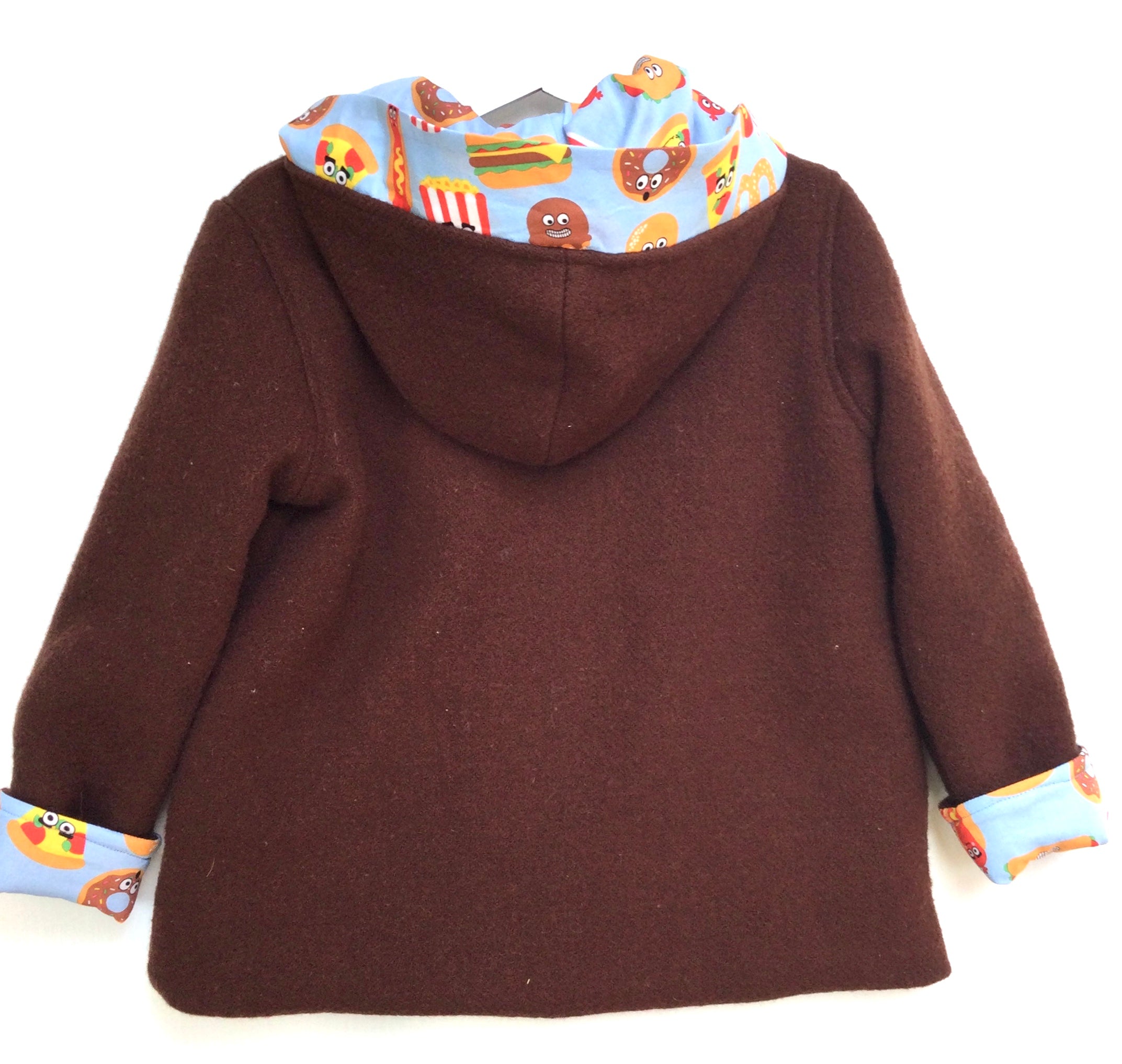 Chocolate Brown Blanket Duffle Coat