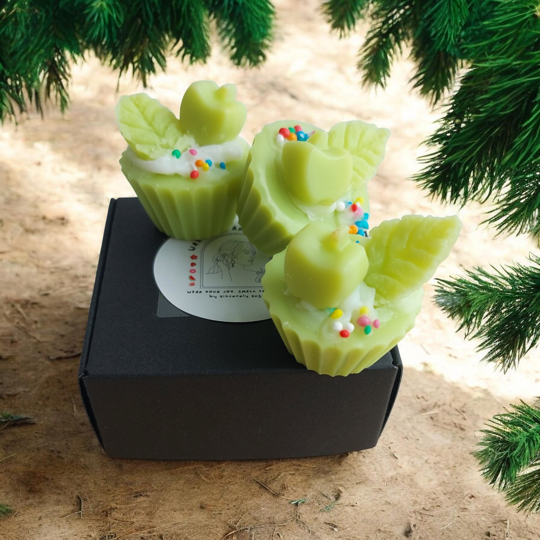 Scented Soy Wax Melts - Bliss Bite Trio Mini Cupcake