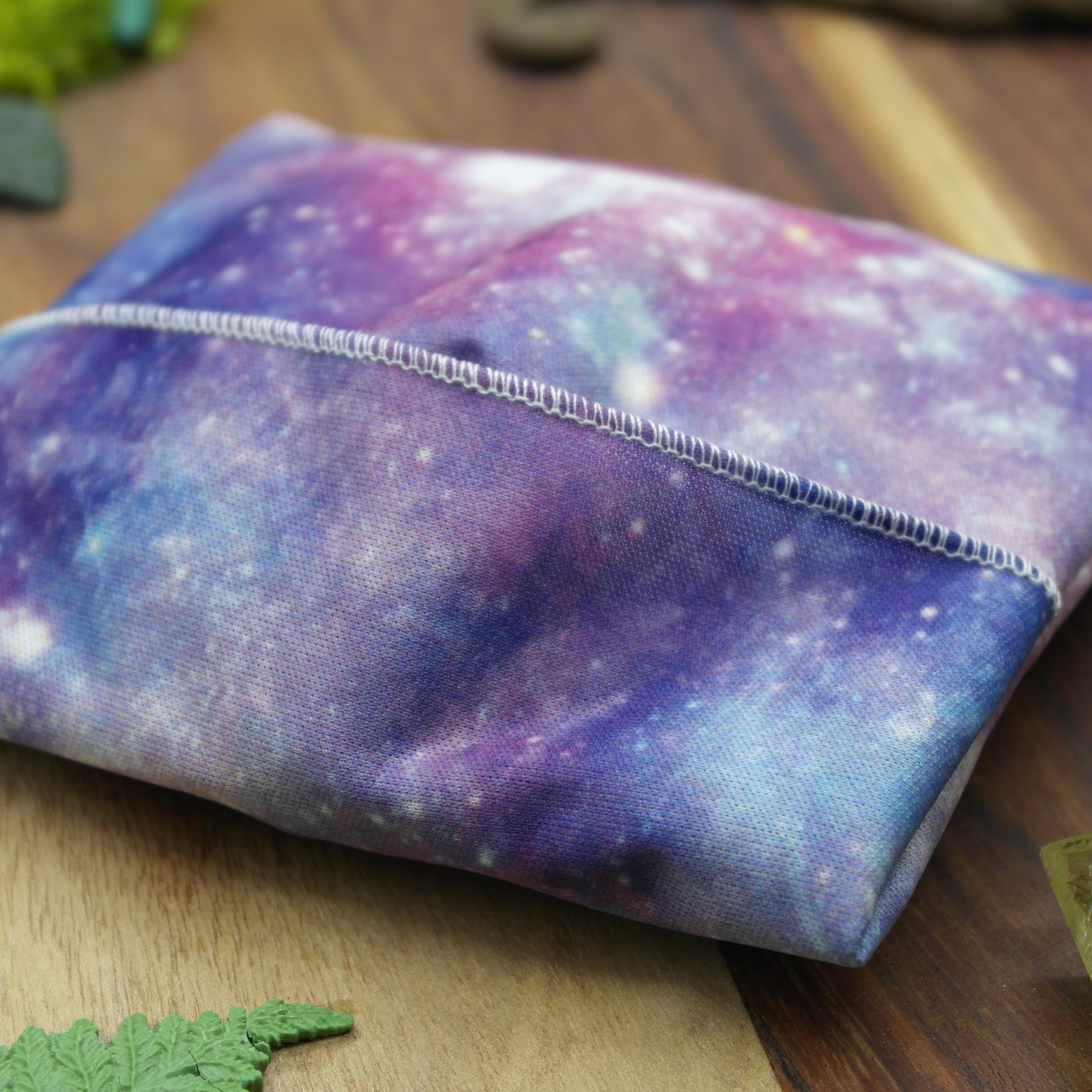Purple Cosmos waterproof pouch