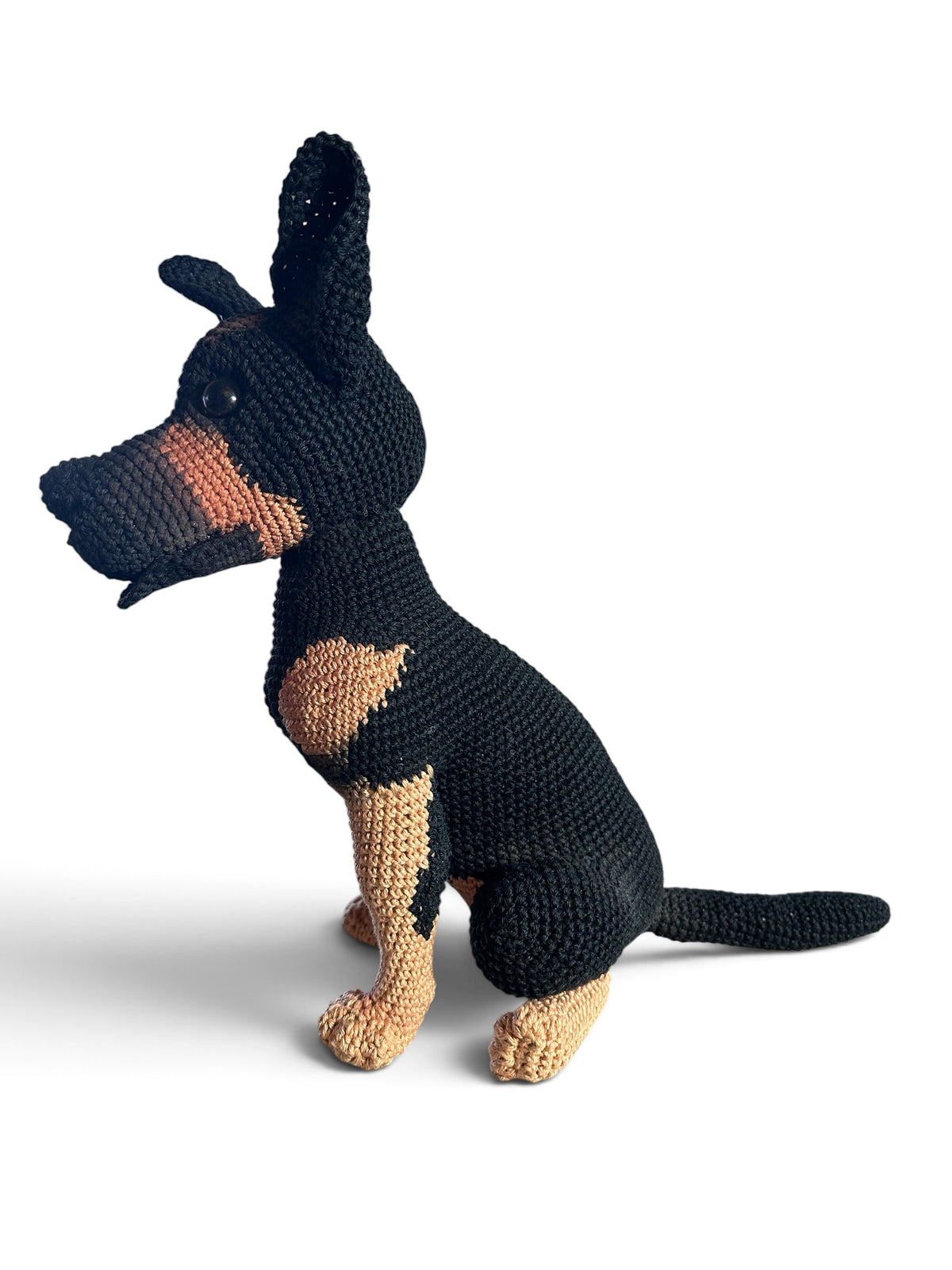 Handmade Crochet Portrait Dog - Made to Order