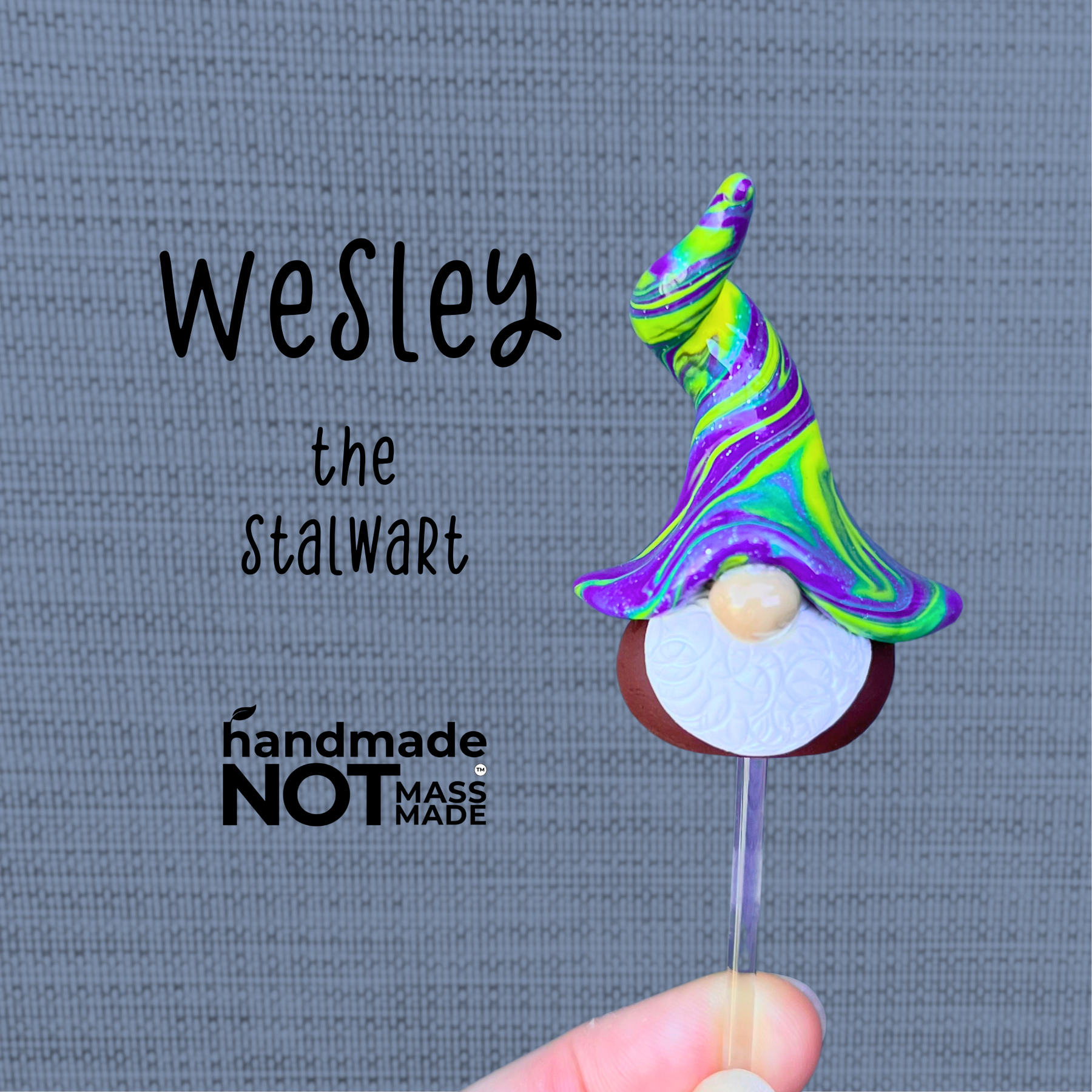 Whimsical gnome trio - Wesley, Caspian & Kit