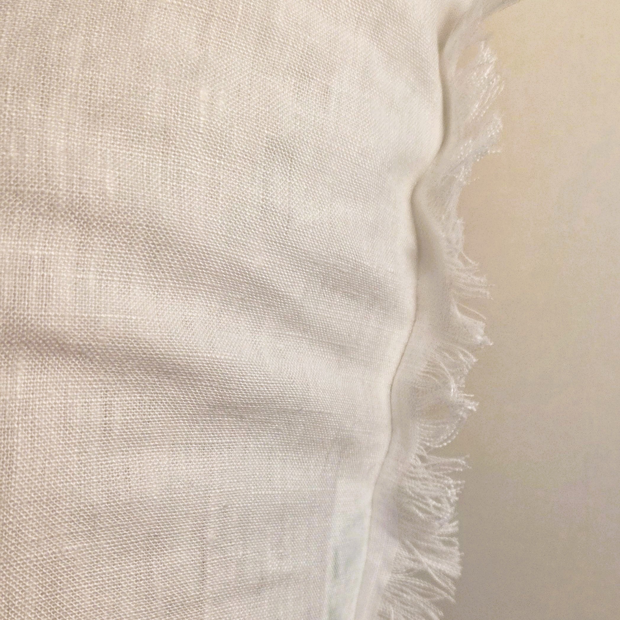 Hand Screen Printed - Oranges & Oranges French Linen cushion covers