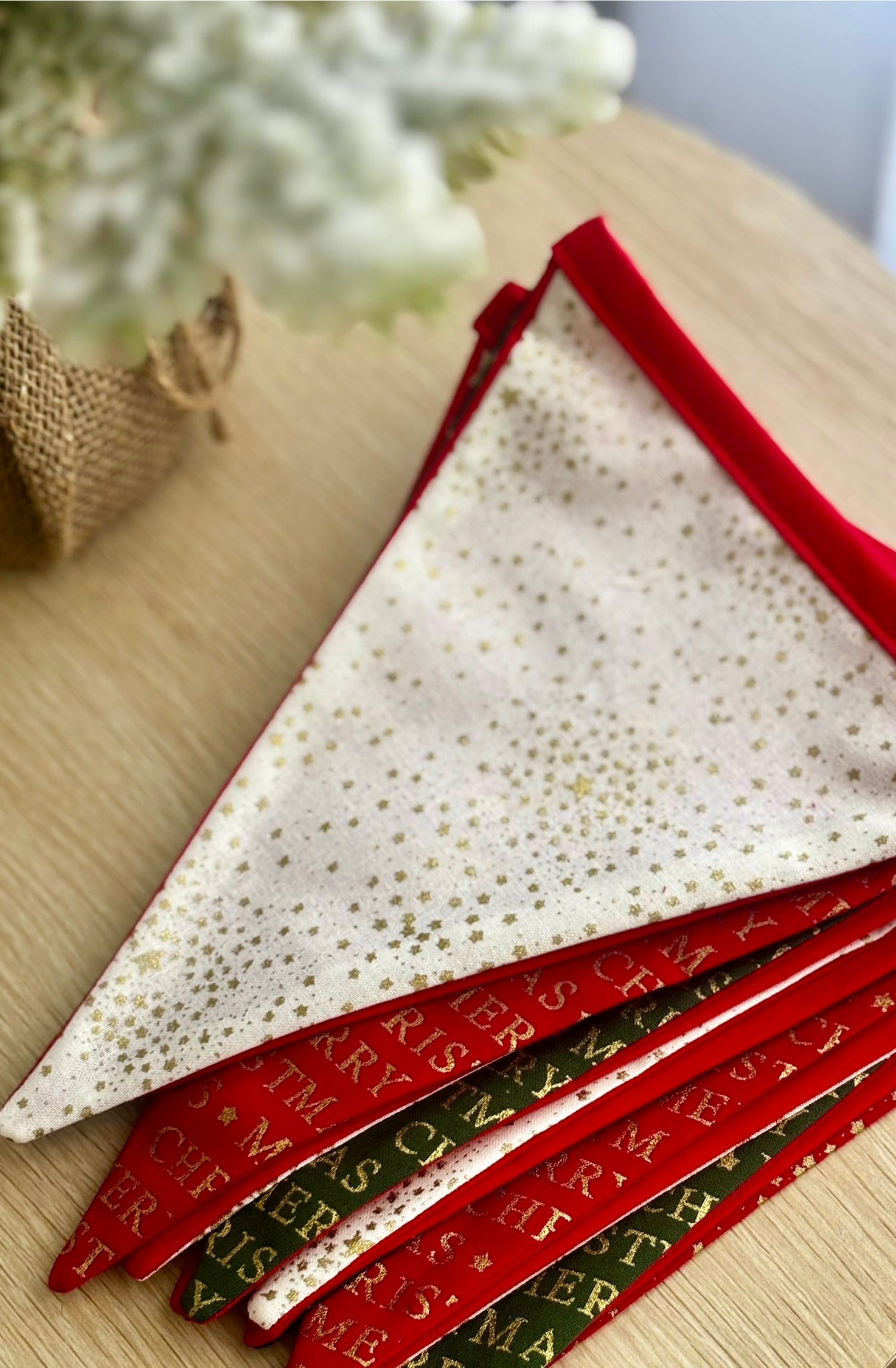 Christmas Bunting Keepsake