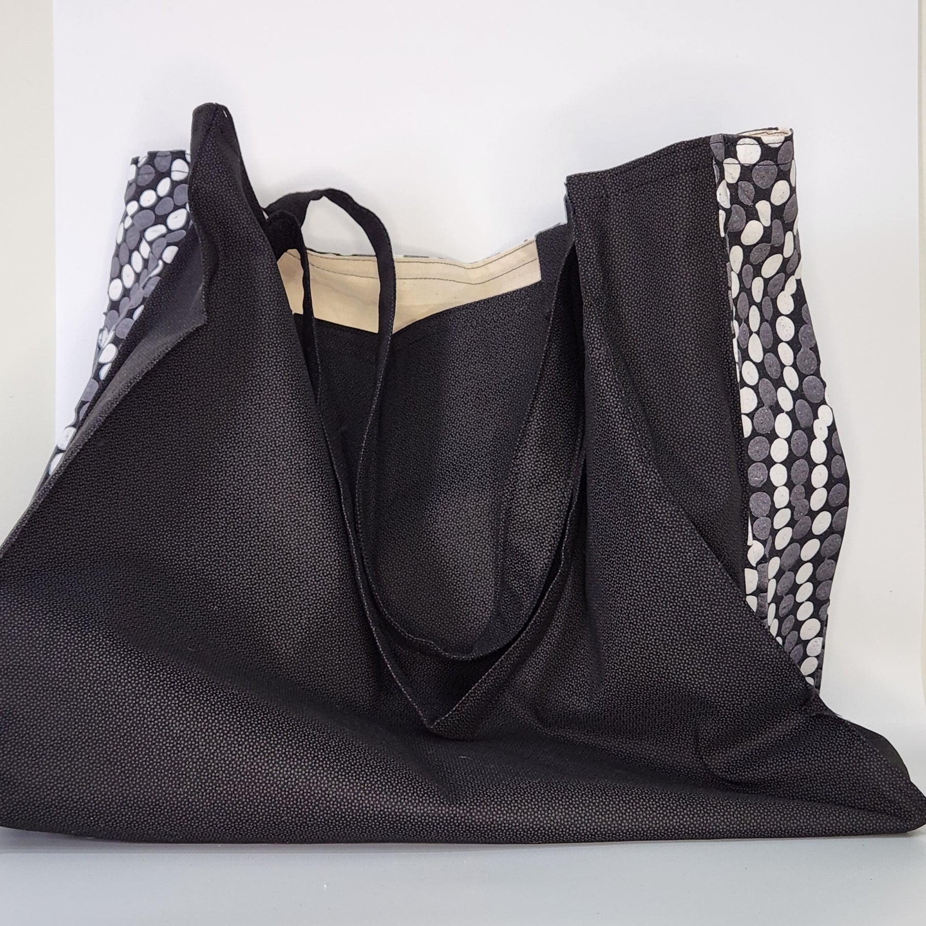 Tote Bag with boxed corners - Aboriginal Design
