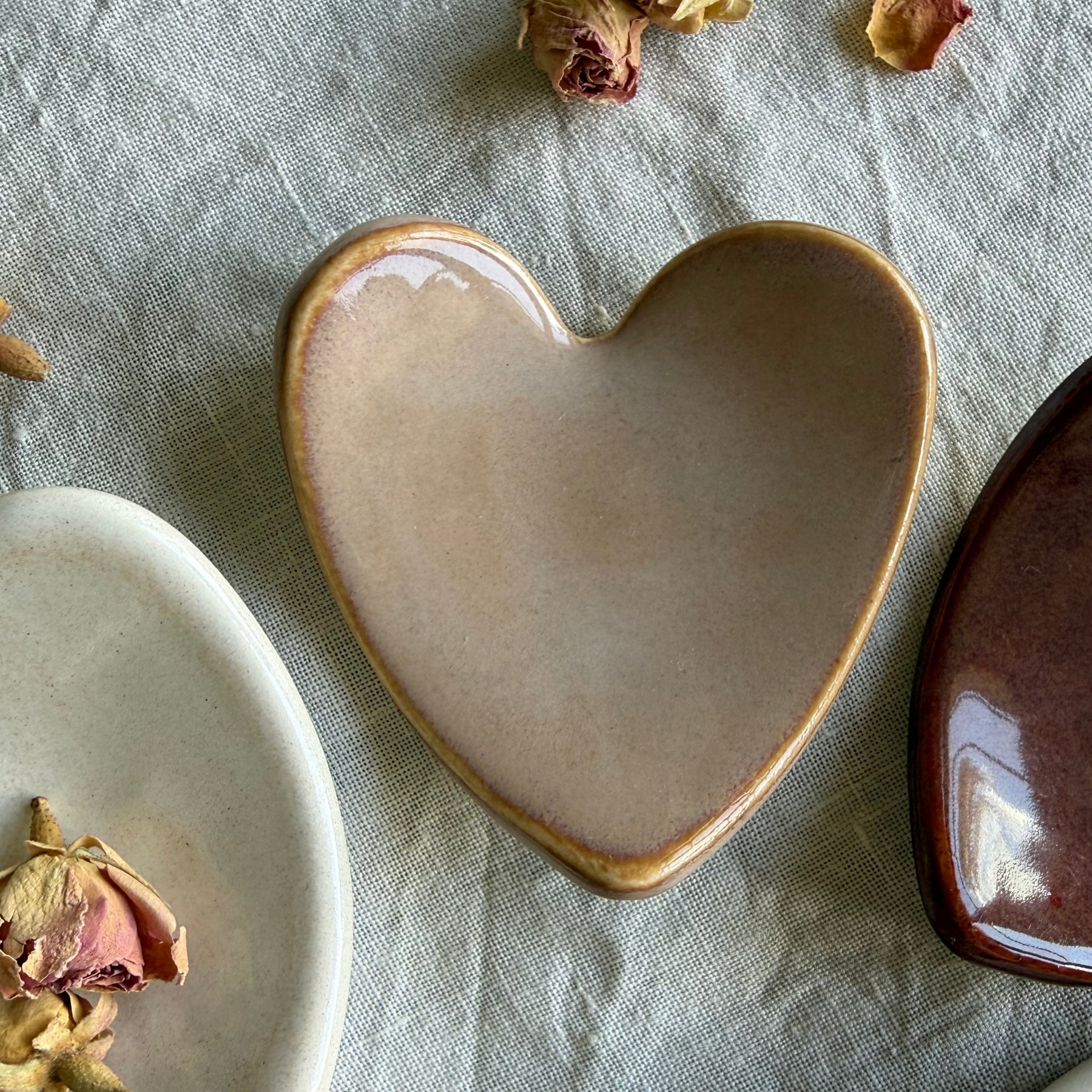 Handmade Trinket Dish | Heart Shaped | Jewellery