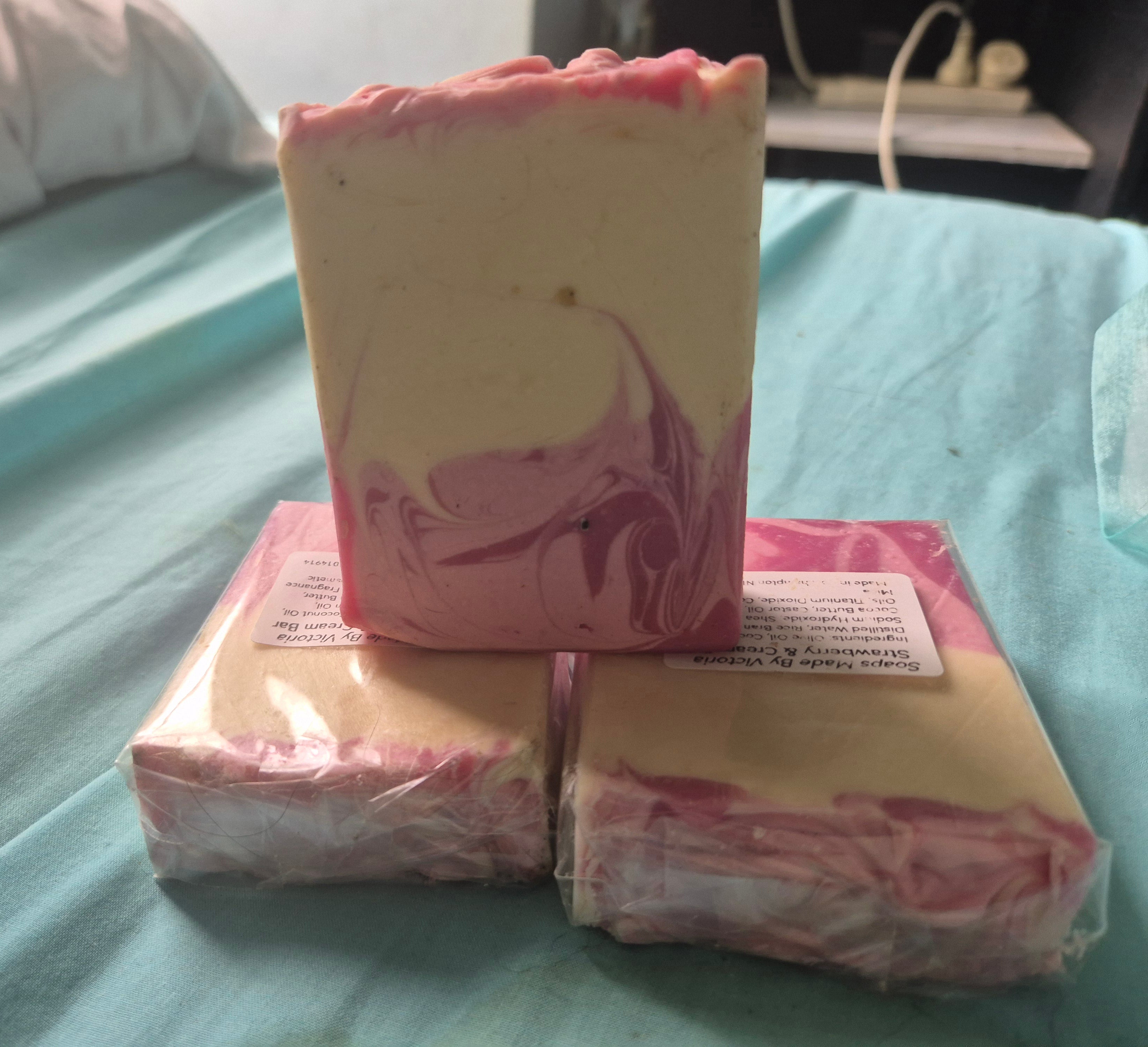 Handmade - 3 PK Artisan Vegan 120g Soap Bars