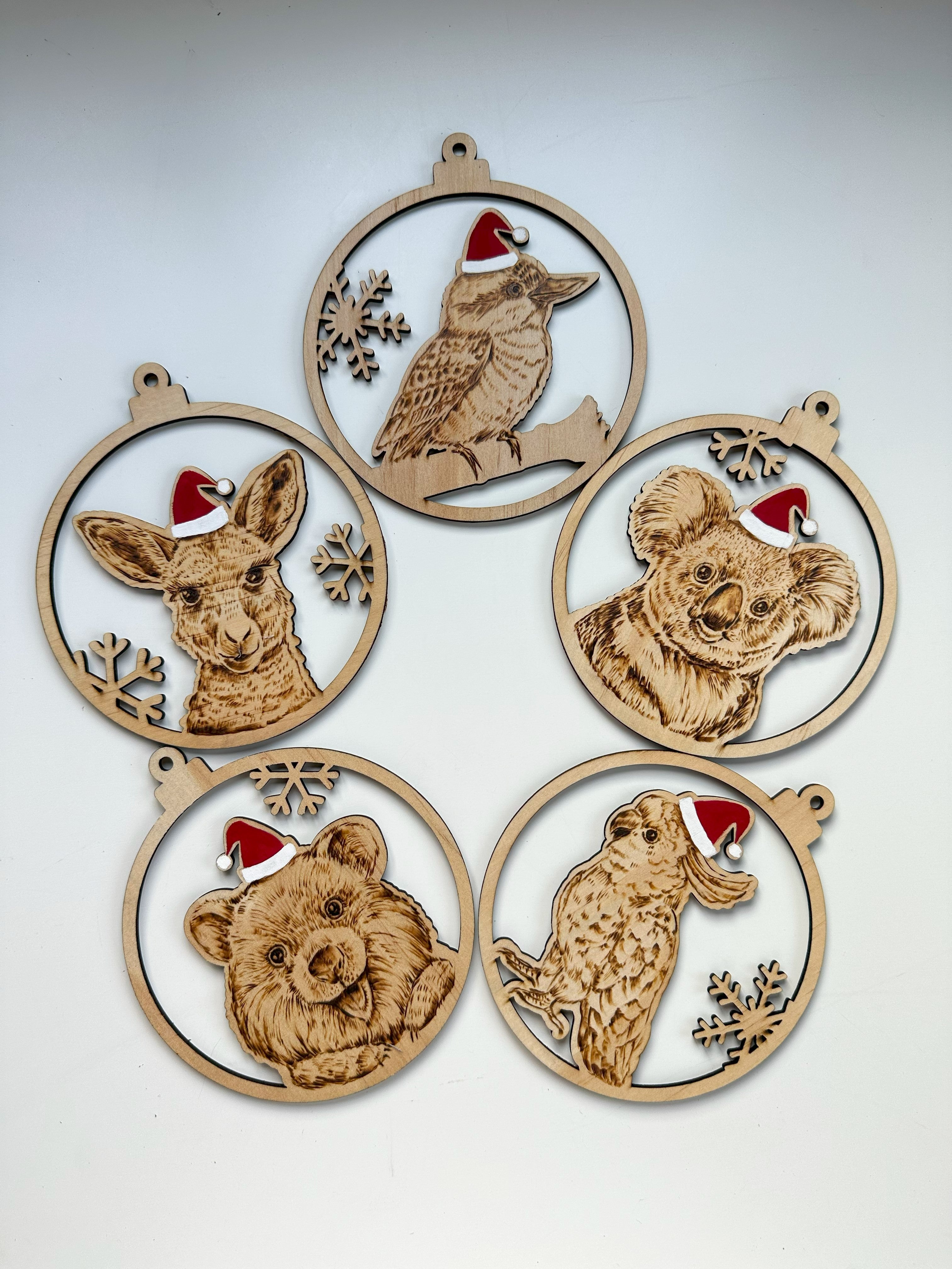 Xmas Aussie Animal Decoration