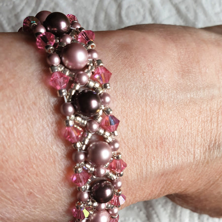 Swarovski Pearl and Crystal Bracelet