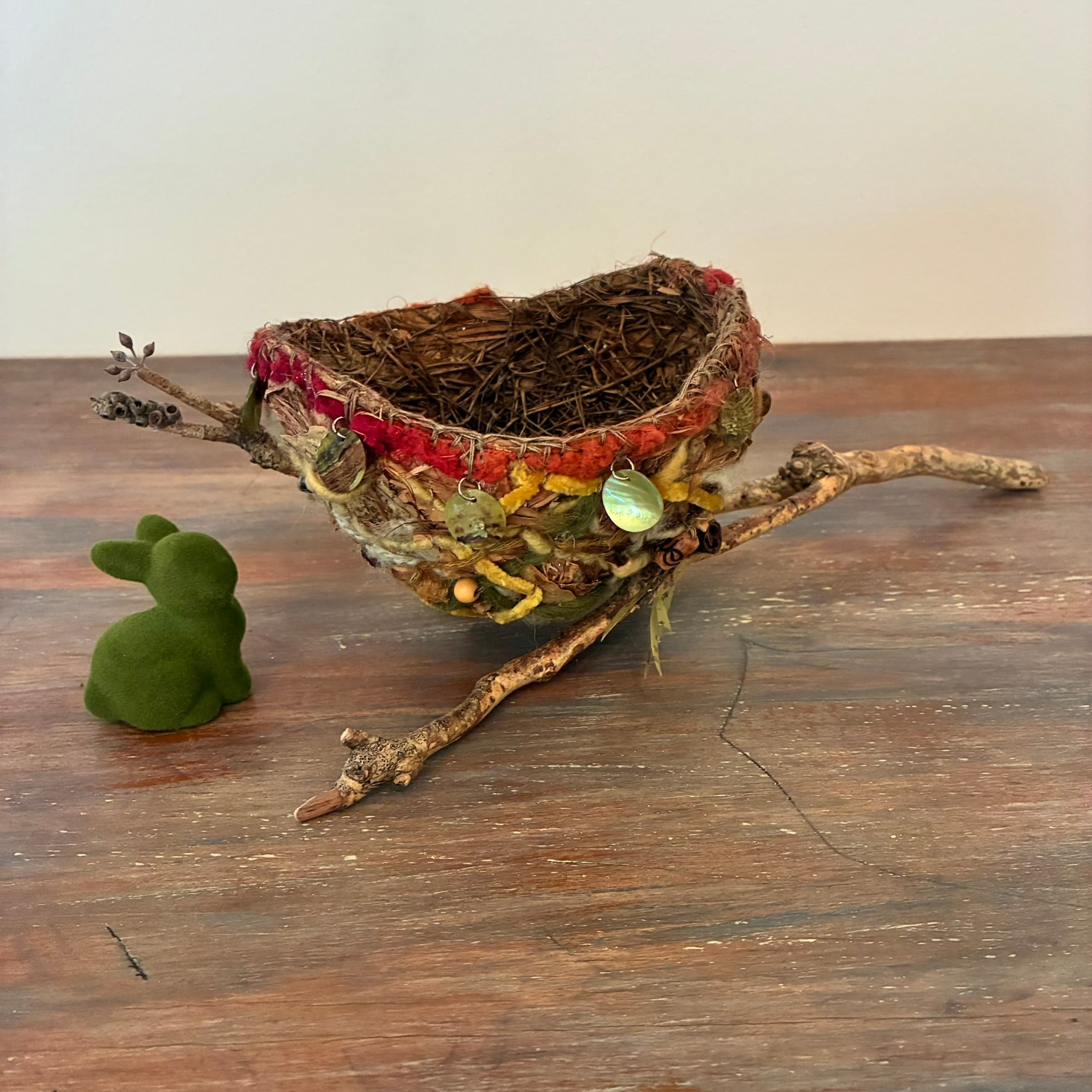 Beautified Birds Nest Sculpture