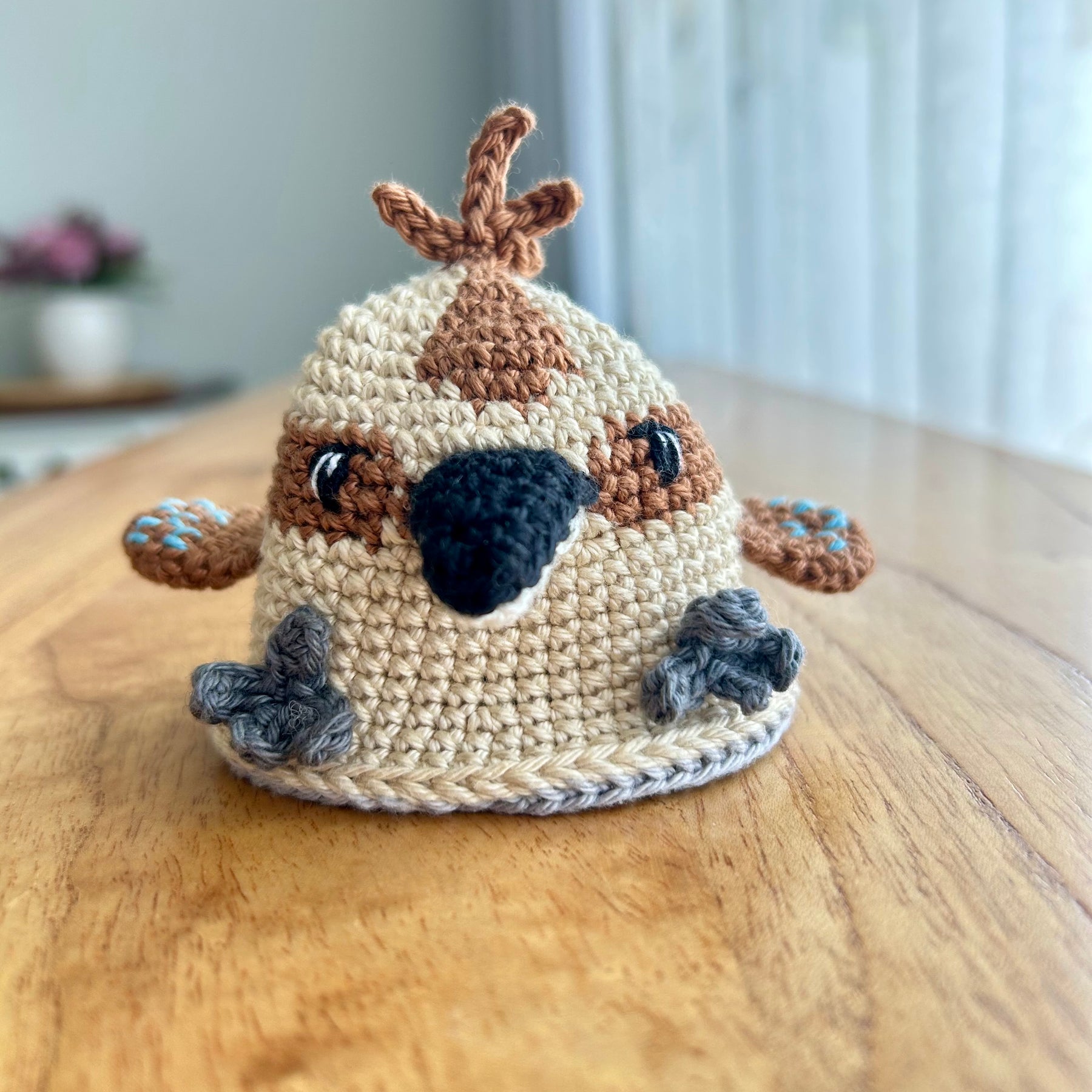 Bush Buddies | Reversible Australian Animal Crochet Toy | Galah | Cockatoo | Kookaburra | Koala | Gum Tree