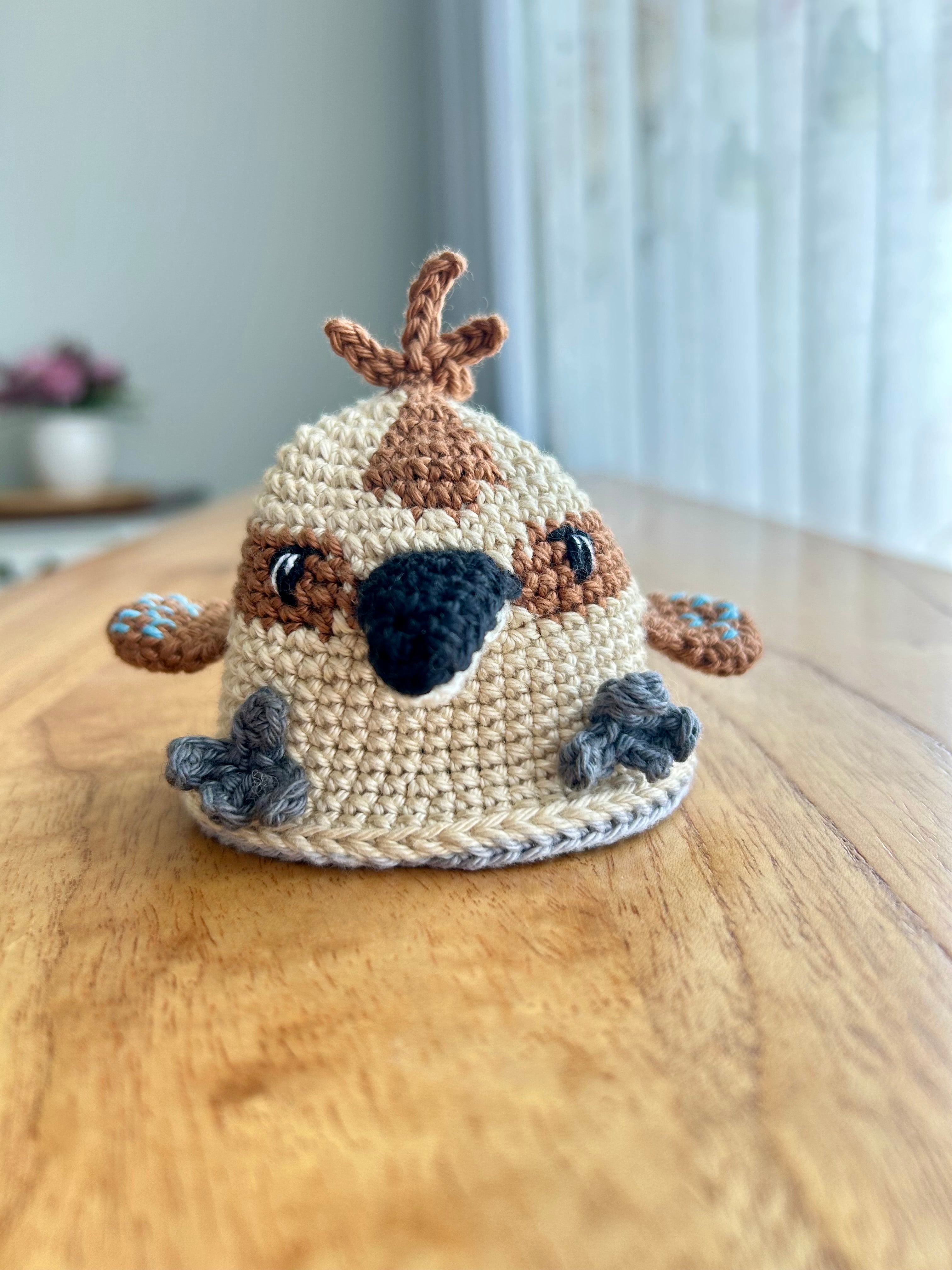 Bush Buddies | Reversible Australian Animal Crochet Toy | Galah | Cockatoo | Kookaburra | Koala | Gum Tree