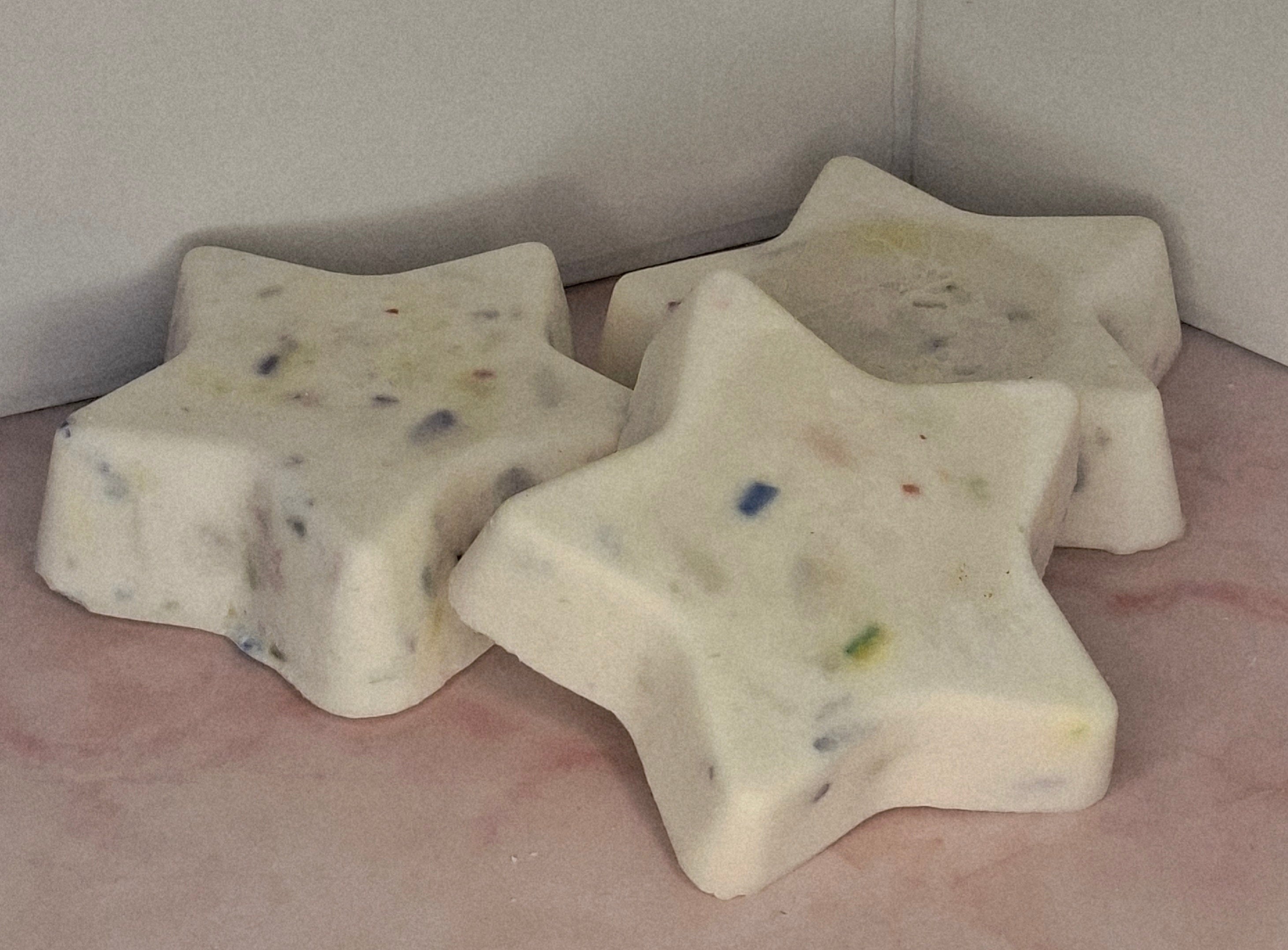 Handmade Soap - Star shape - Fresh Cotton