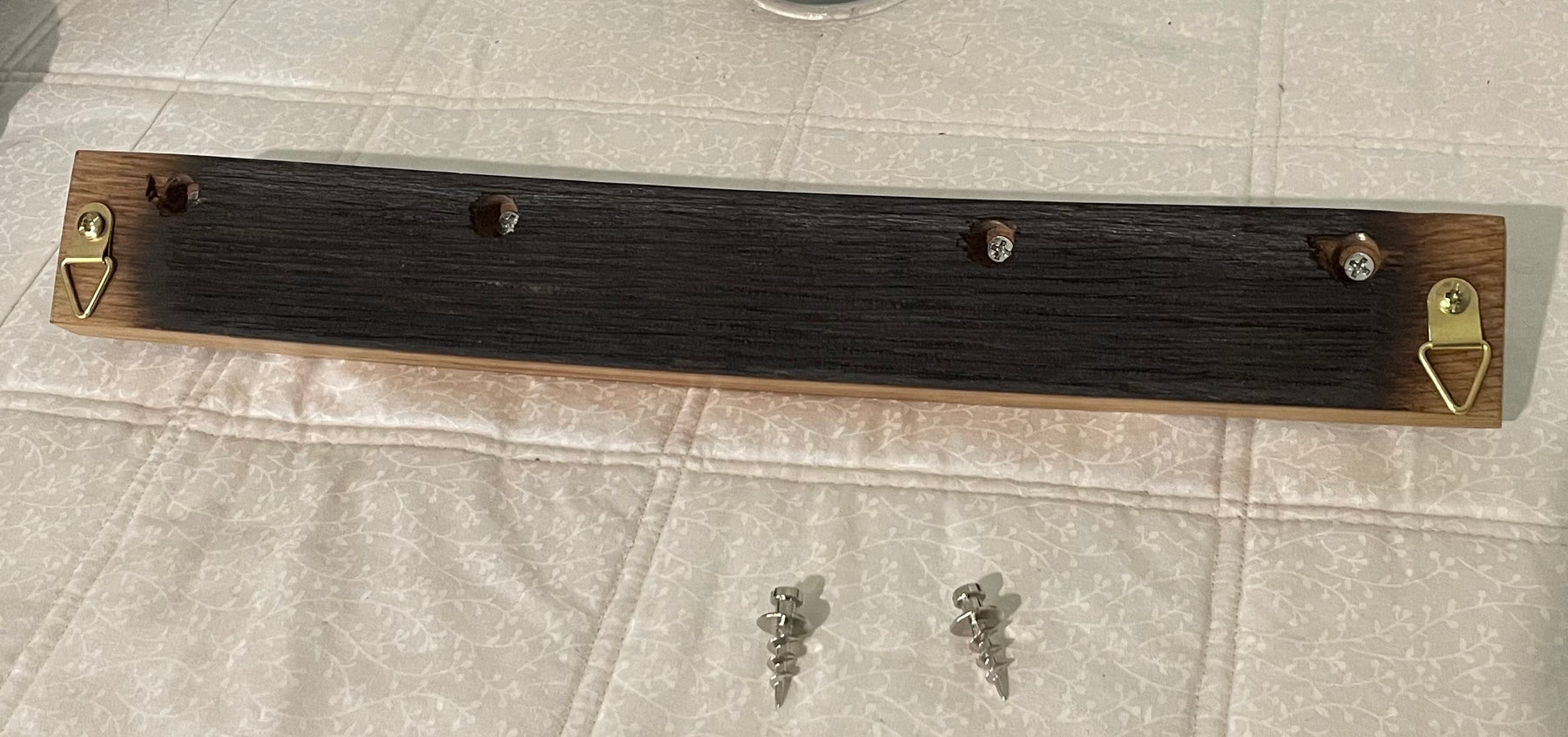 Wine Barrel Key Rack
