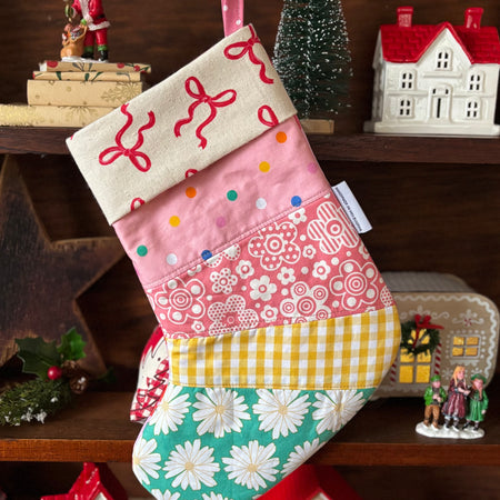 Christmas Santa Stocking Small Size