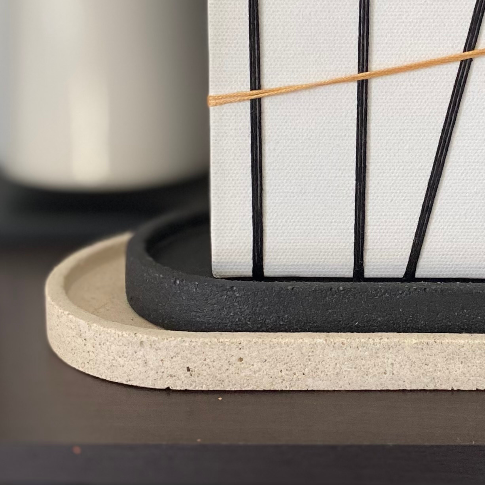 Oval tray | Small | Trinket tray | Catchall tray | Textured decor collection