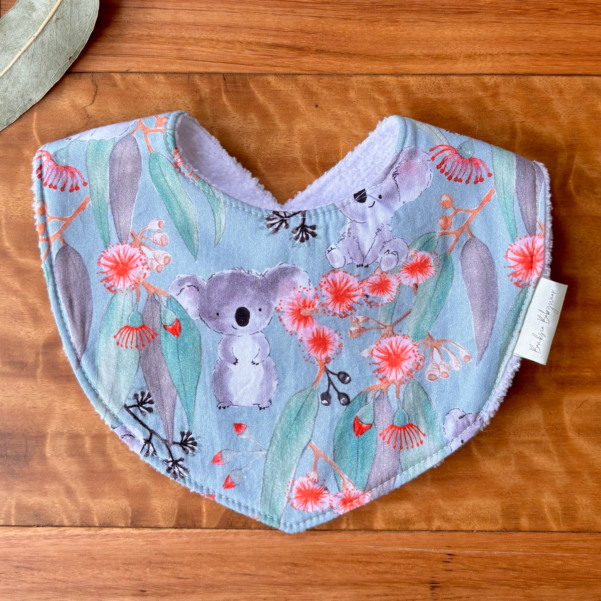 Australiana Baby Bib Set | Koala Friends | Ready to Ship