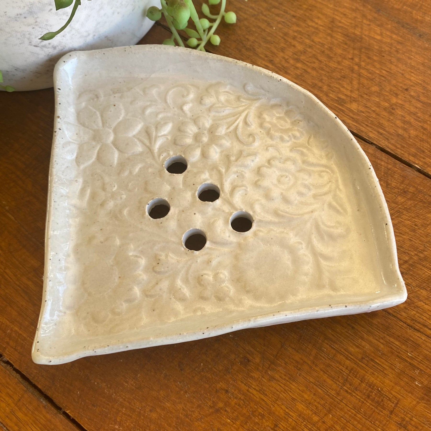 Organic Handcrafted Shampoo/ConditionerBar Holder/HandmadePottery