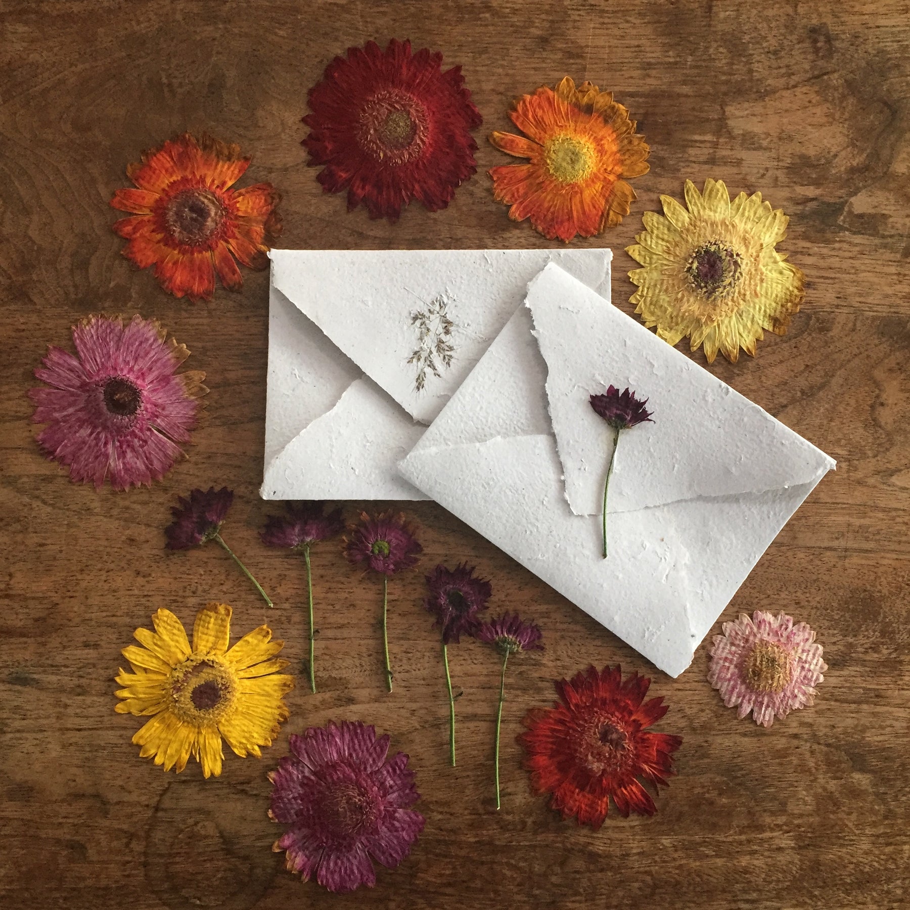 Envelopes DIY C6 size Handmade Paper Red Cedar Mould and Deckle