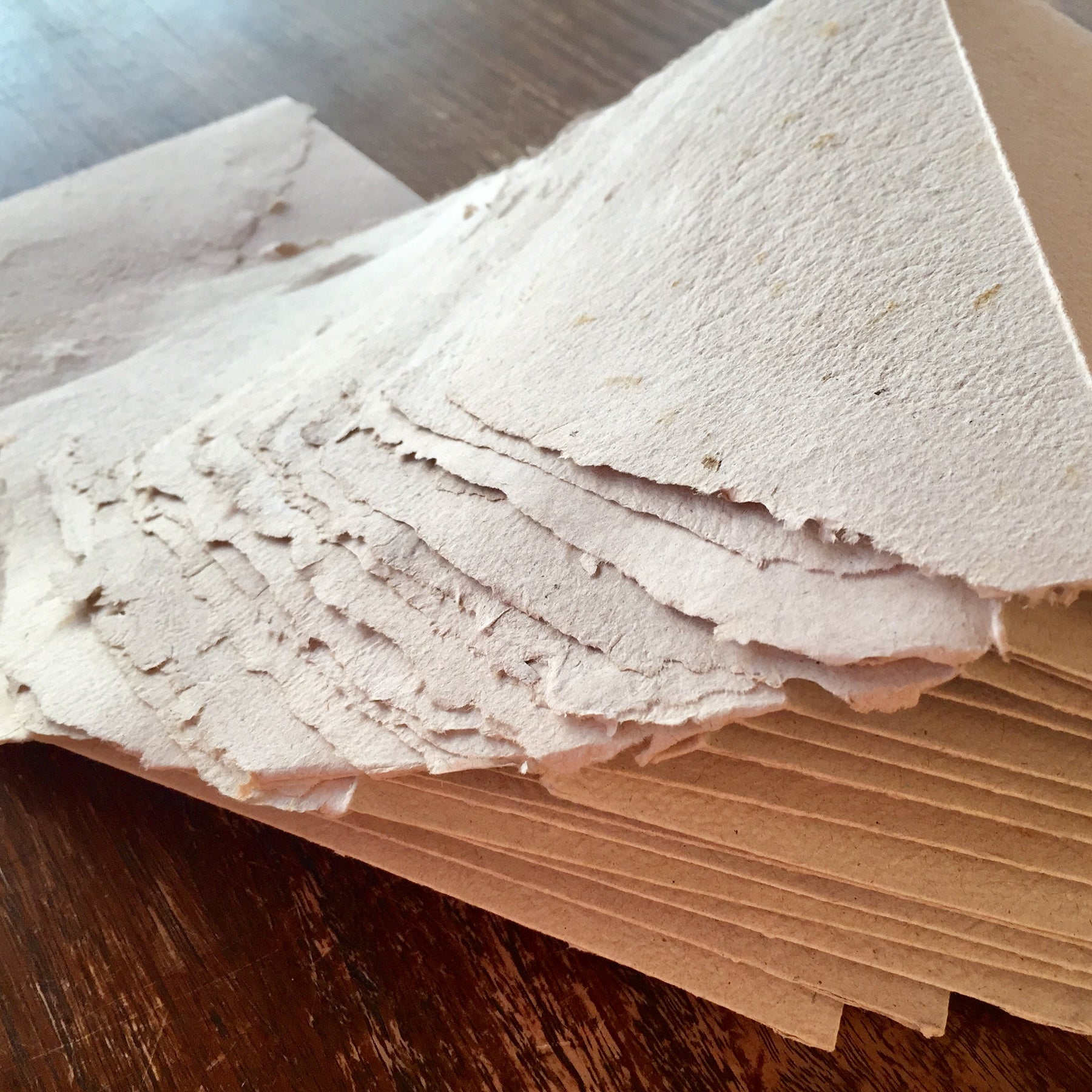 Envelopes DIY C6 size Handmade Paper Red Cedar Mould and Deckle