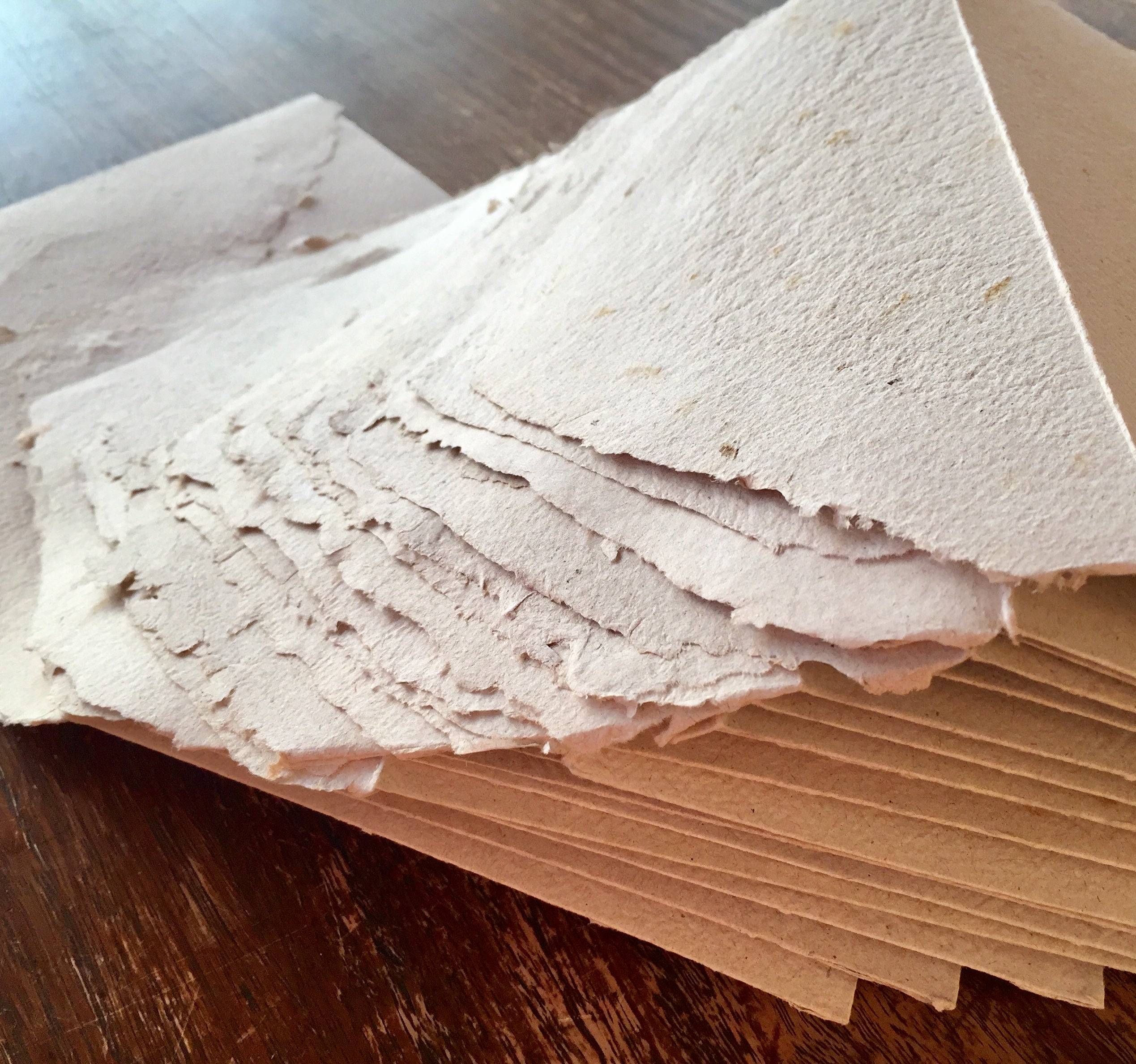 Envelopes DIY C6 size Handmade Paper Red Cedar Mould and Deckle