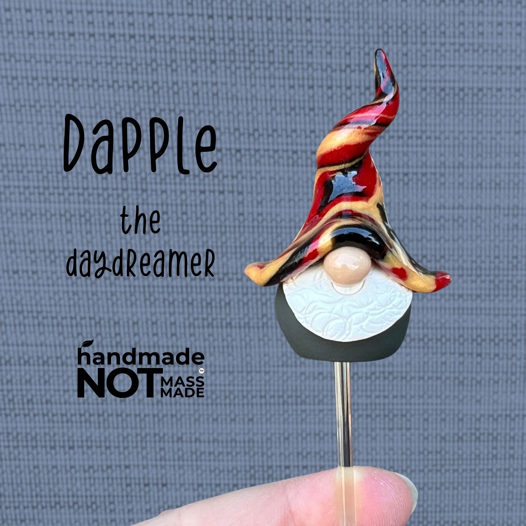 Whimsical gnome trio - Dapple, Mumphy & Flib