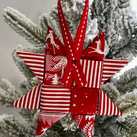 Christmas Origami Star decorations